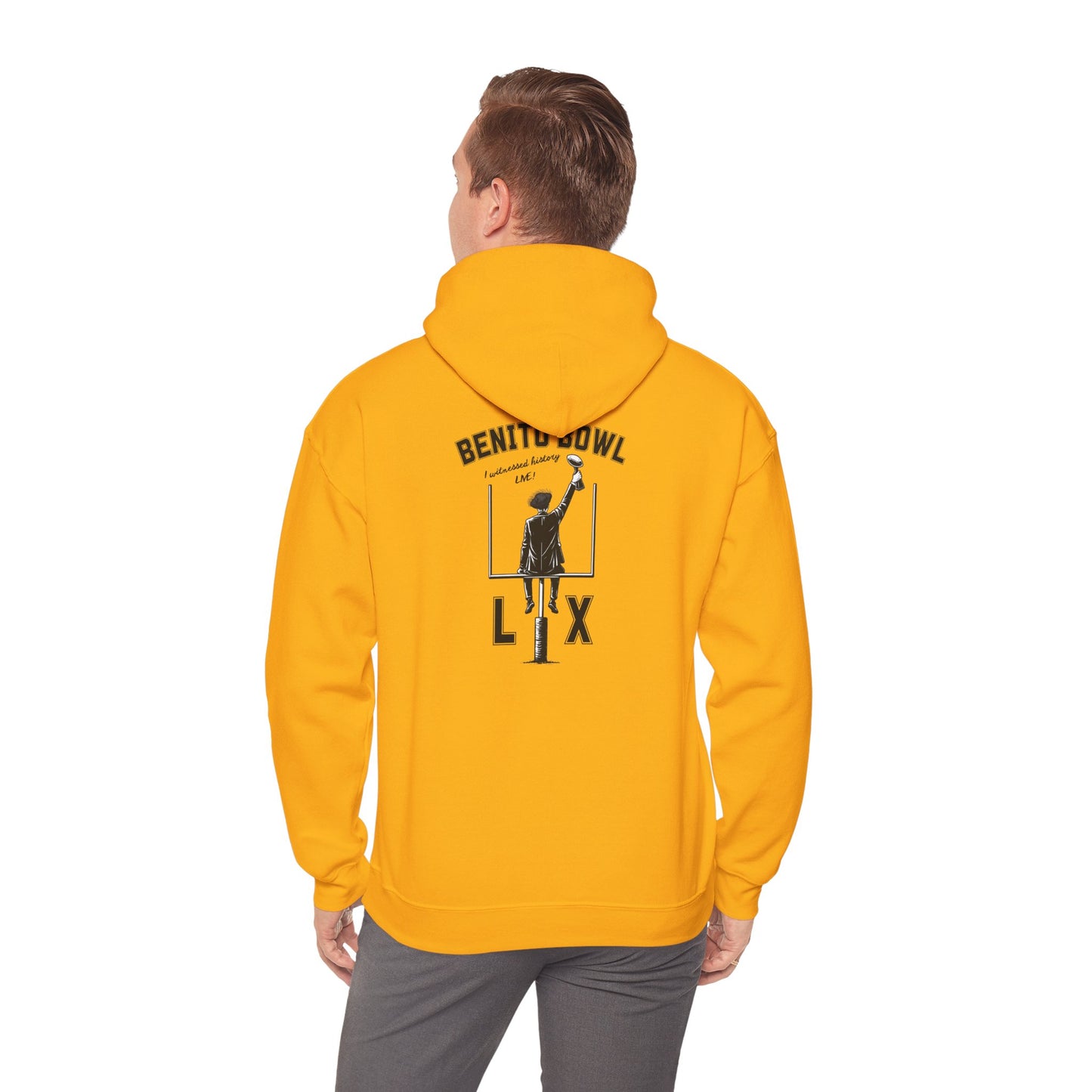 Benito Bowl Witnessed History Live LX Halftime Hoodie, Football Fan Gift, Benito Hoodie, Puerto Rico Boricua Heritage