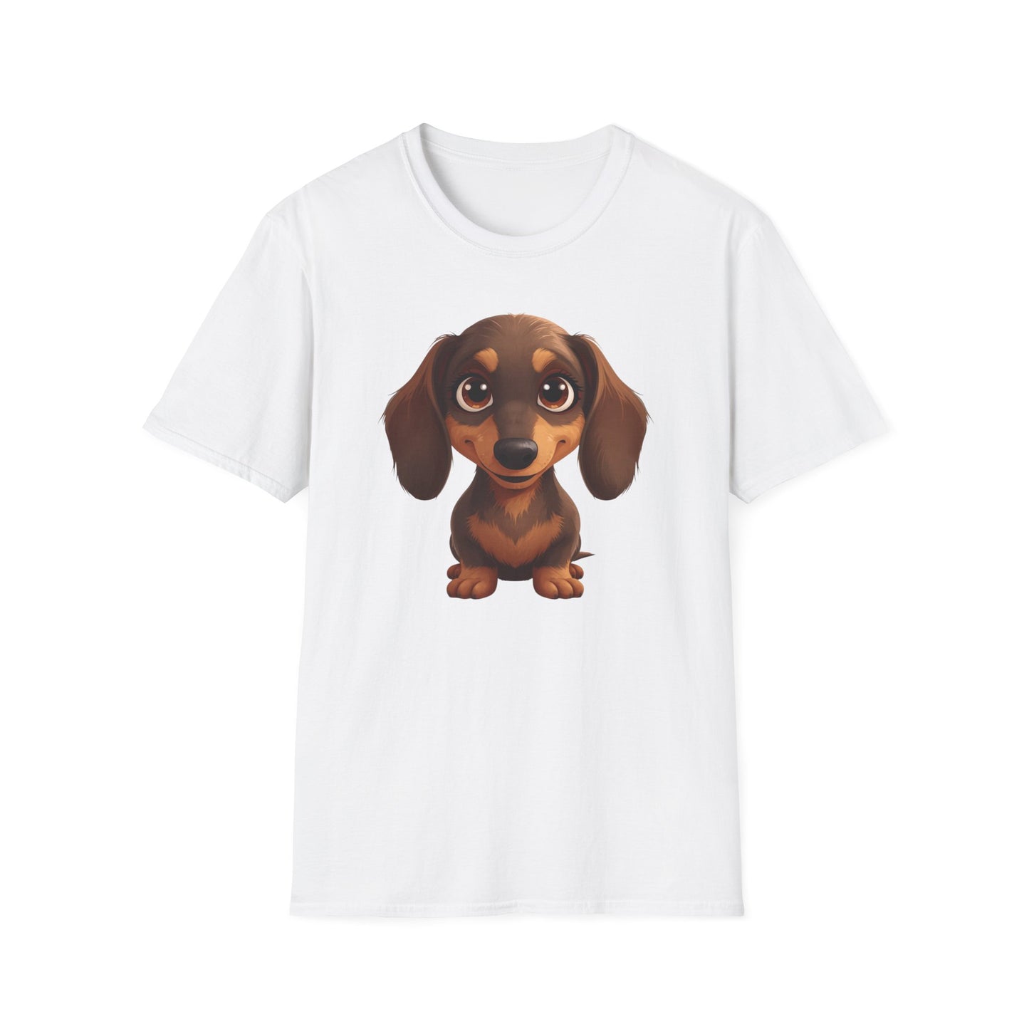 Dachshund Dog Portrait Shirt – Wiener Dog Lover Gift, Cute Dog Mom Tee, Dog Dad Shirt, Pet Breed Apparel