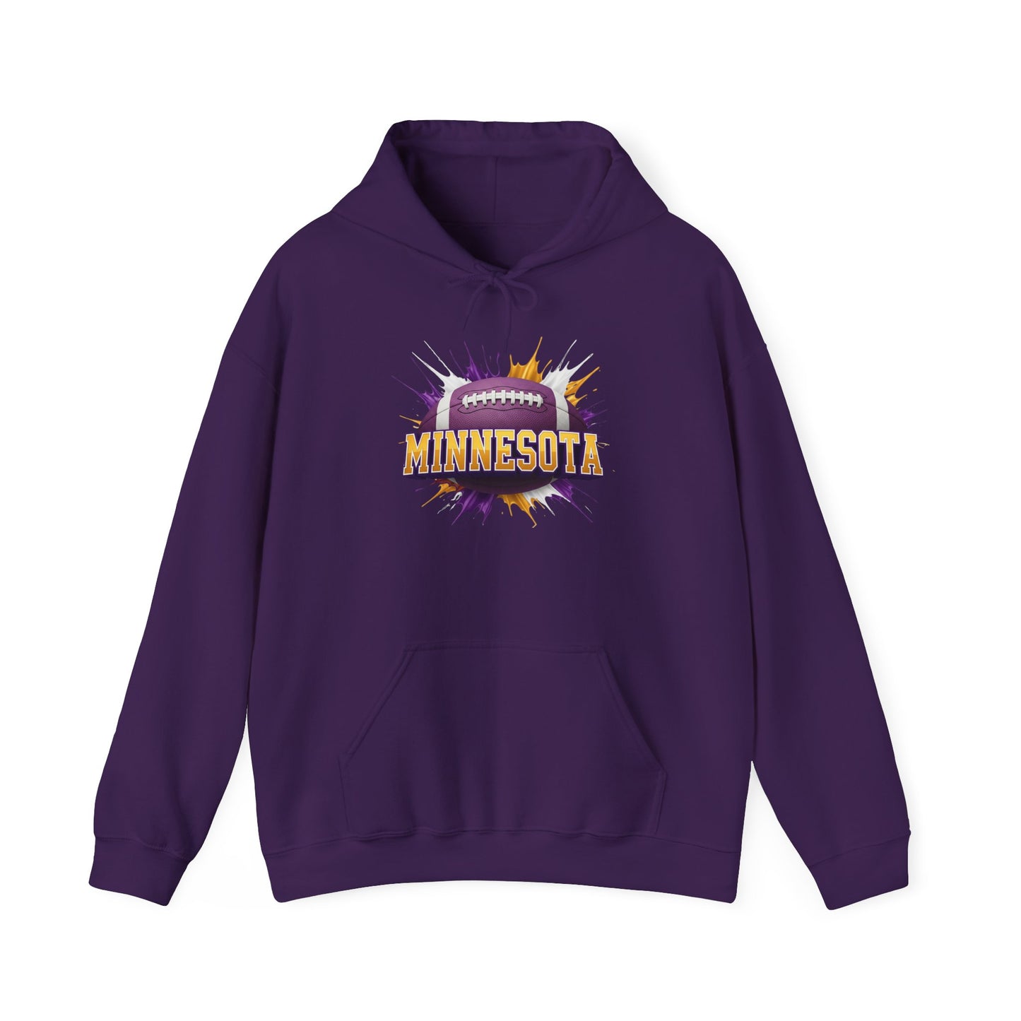 Minnesota Football Hoodie, Minnesota Team Hoodie, Football Gift for Minnesota Fans, Game Day Sports Fan Apparel, Football Fan Gift