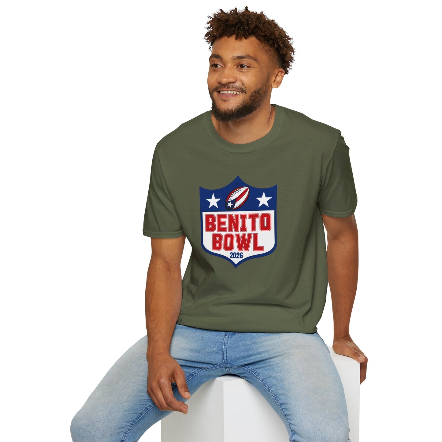 Benito Bowl 2026 Football T-shirt, Benito Bowl Shirt, Football Fan Gift, Puerto Rico Boricua Heritage Culture Pride Tee