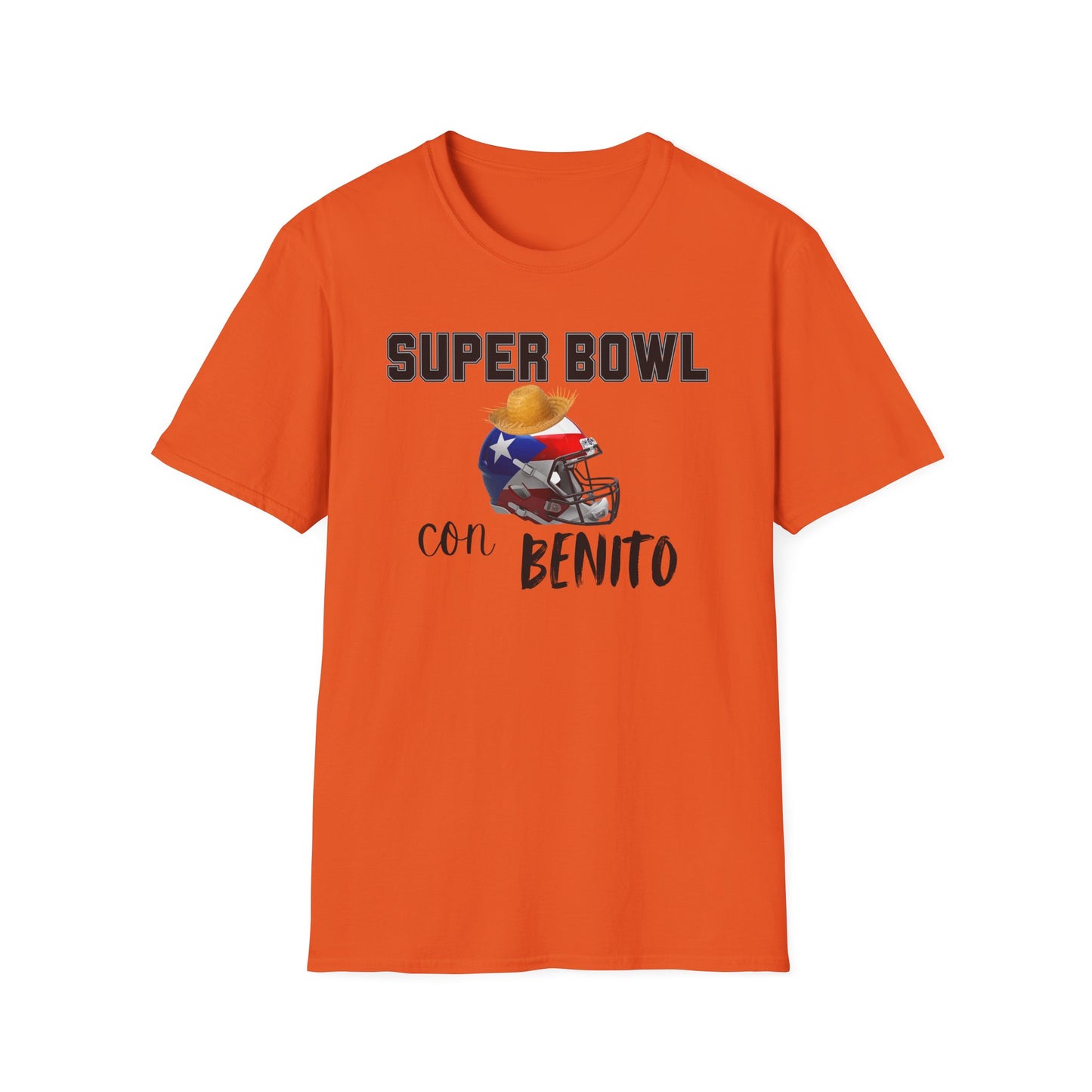Benito Bowl Halftime Helmet Shirt 2026 T-Shirt, Benito Bowl Shirt, Football Fan Gift, Benito Tee, Puerto Rico Heritage Boriqua Pride Gift