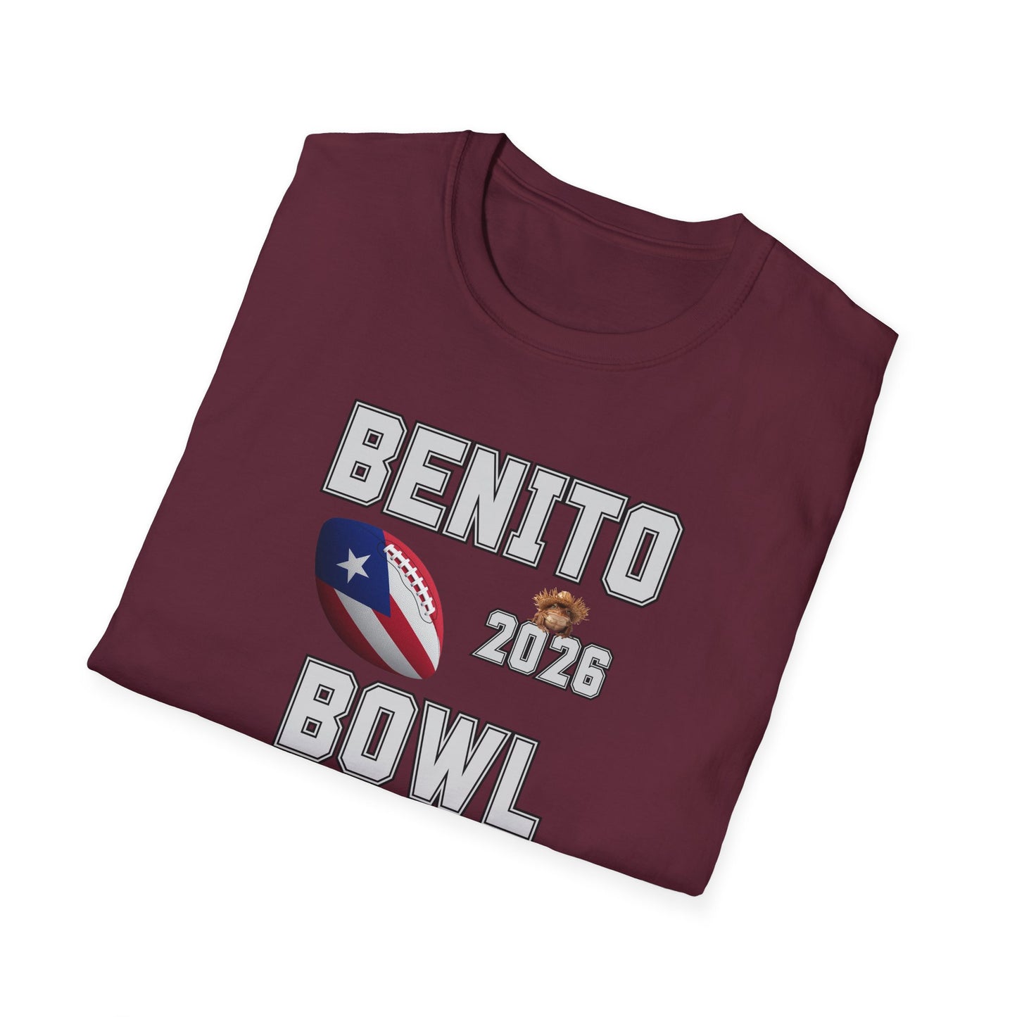 Benito Bowl Halftime Shirt 2026 T-Shirt, Benito Bowl Shirt, Football Fan Gift, Benito Tee, Puerto Rico Heritage Tee, Boriqua Pride Gift