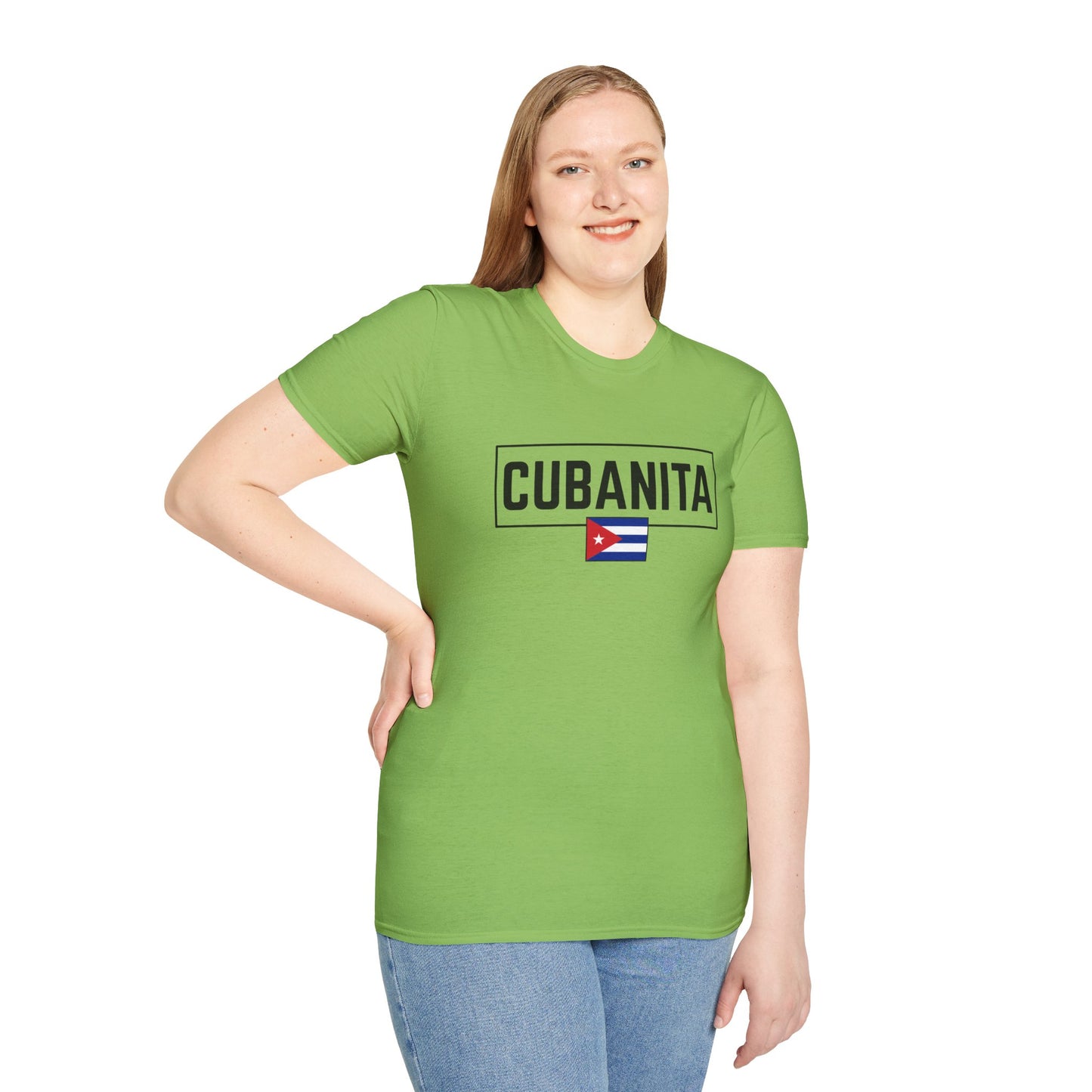 CUBANITA T-Shirt – Cuban Flag Shirt for Women, Latina Pride Tee, Cuba Heritage Top, Cuban Culture Graphic Tee