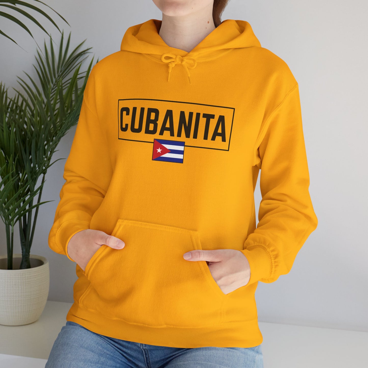 CUBANITA Hoodie – Cuban Flag Hoodie for Women, Latina Pride Hoodie, Cuba Heritage Top, Cuban Culture Graphic Hoodie