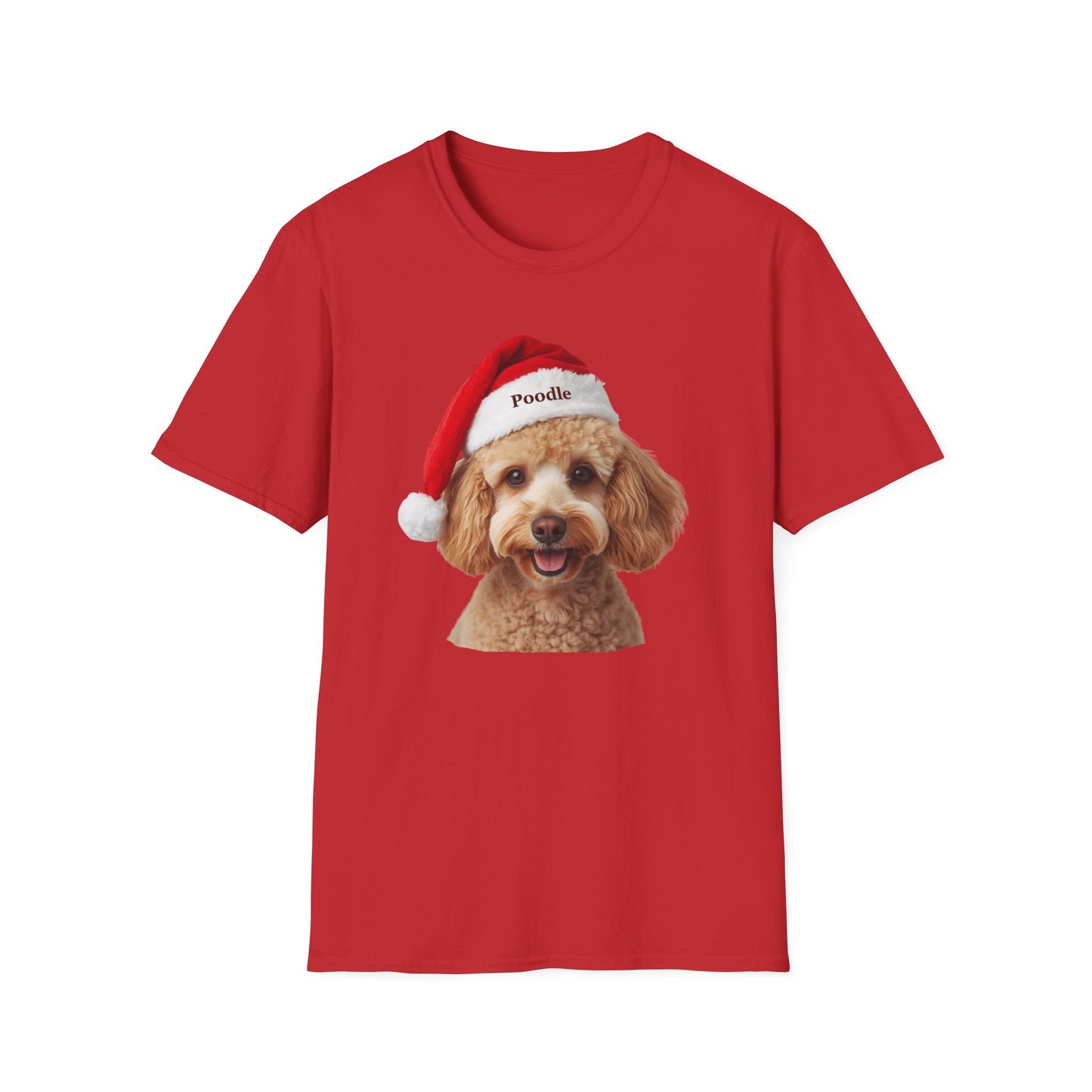 Poodle Dog Portrait Shirt – Poodle Dog Lover Gift, Cute Dog Mom Tee, Dog Dad Shirt, Pet Breed Apparel