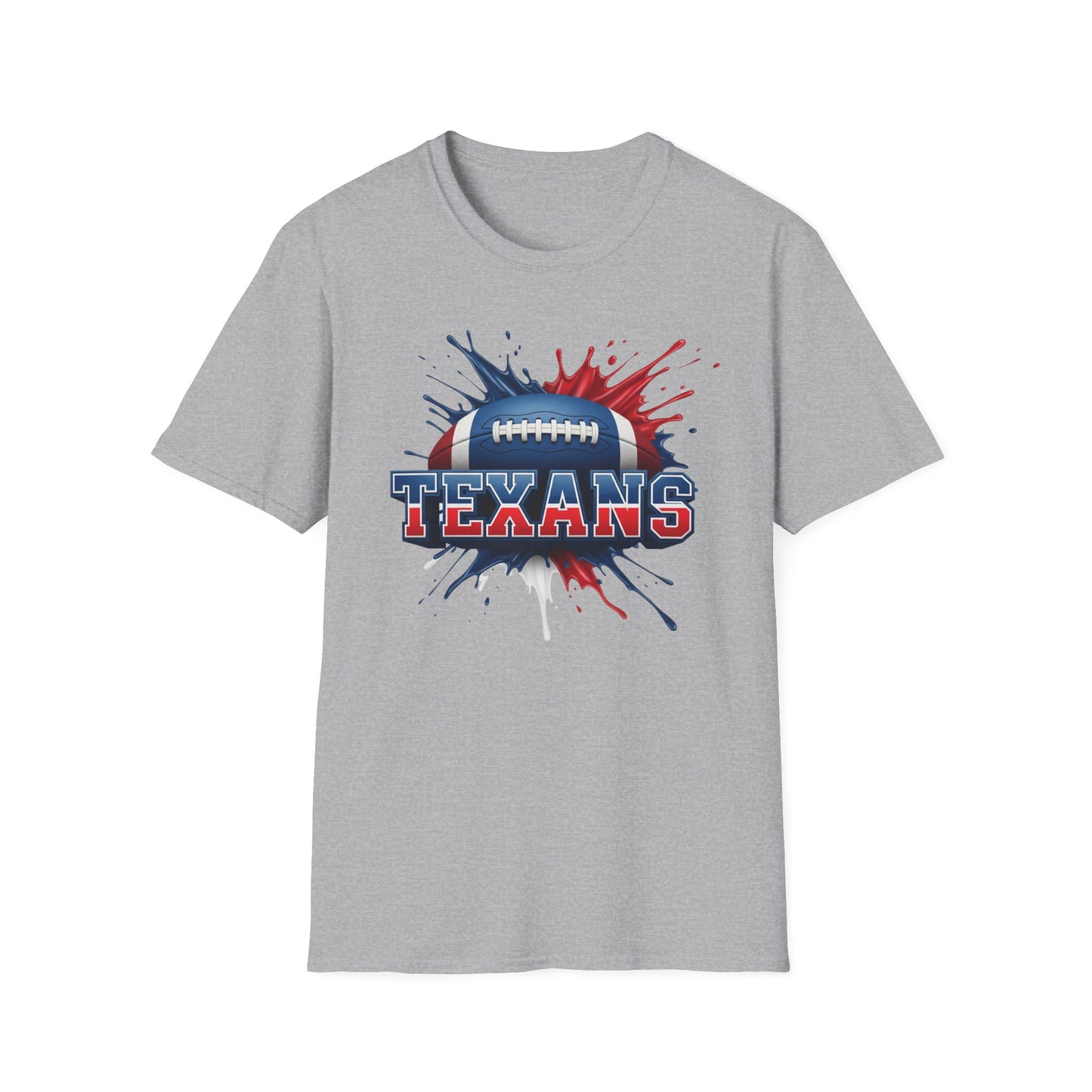 Houston Football Unisex T-Shirt, Houston Team Tee, Football Gift for Houston Fans, Game Day Shirt, Sports Fan Apparel, Football Tee