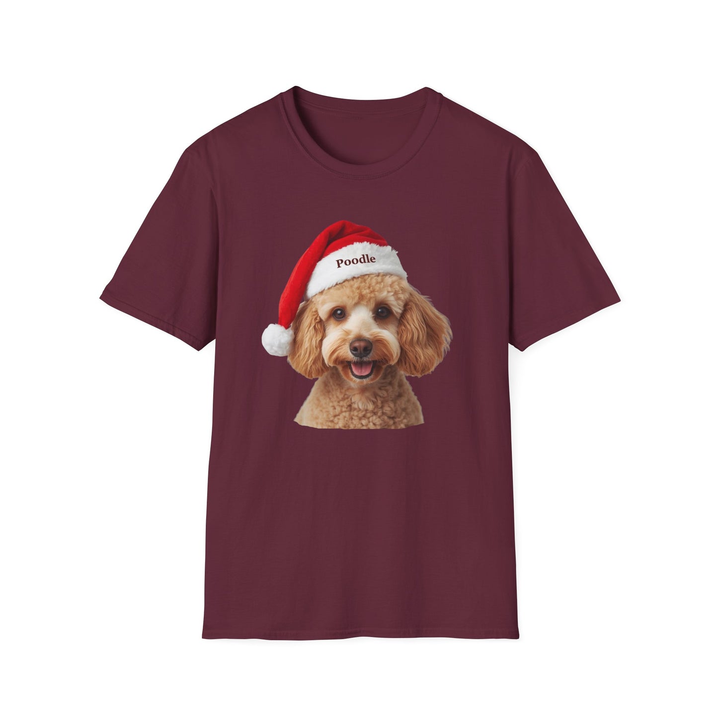 Poodle Dog Portrait Shirt – Poodle Dog Lover Gift, Cute Dog Mom Tee, Dog Dad Shirt, Pet Breed Apparel