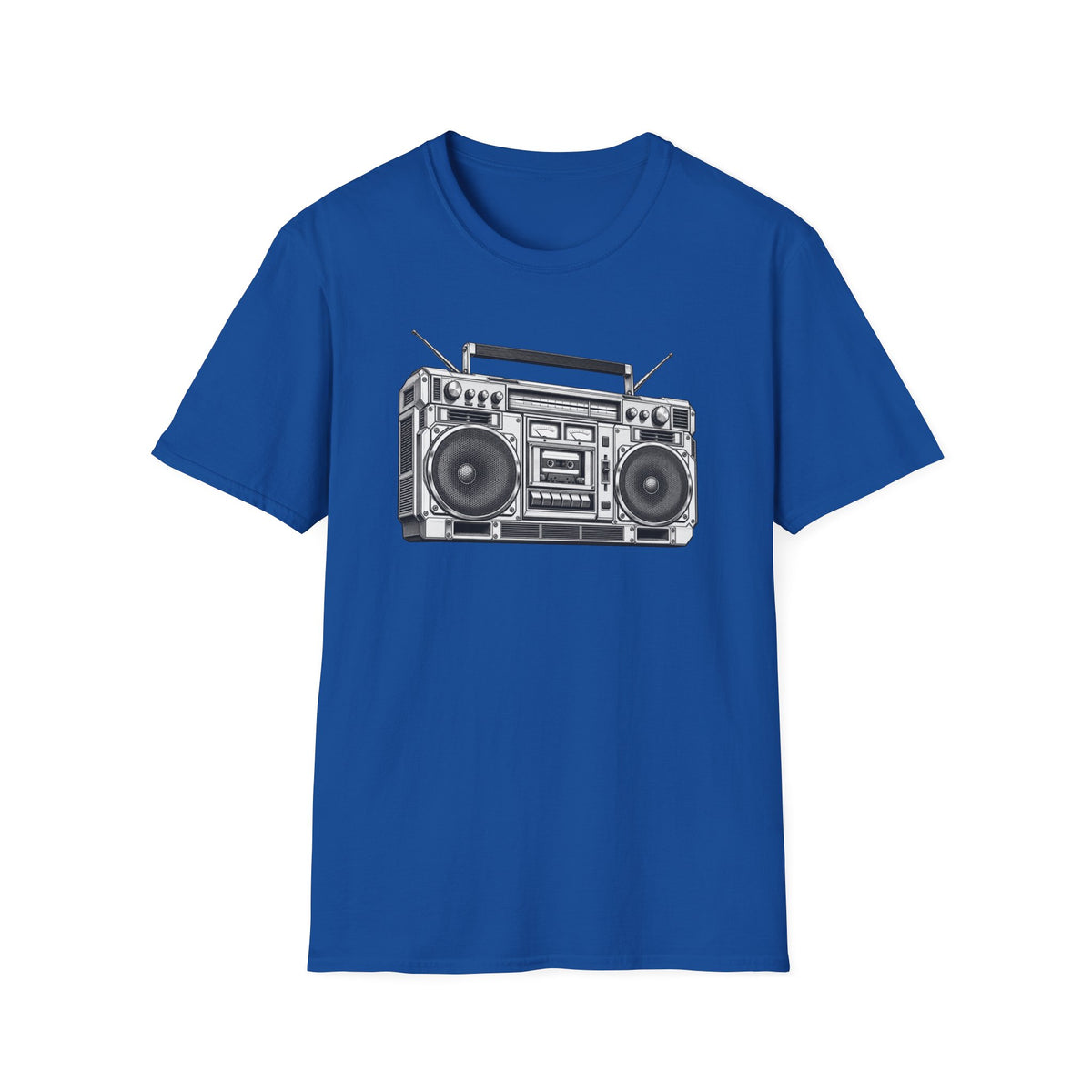 Boombox T-Shirt, Retro Music Shirt, Vintage Cassette Radio Tee, 80s 90s Nostalgia, Music Lover Gift