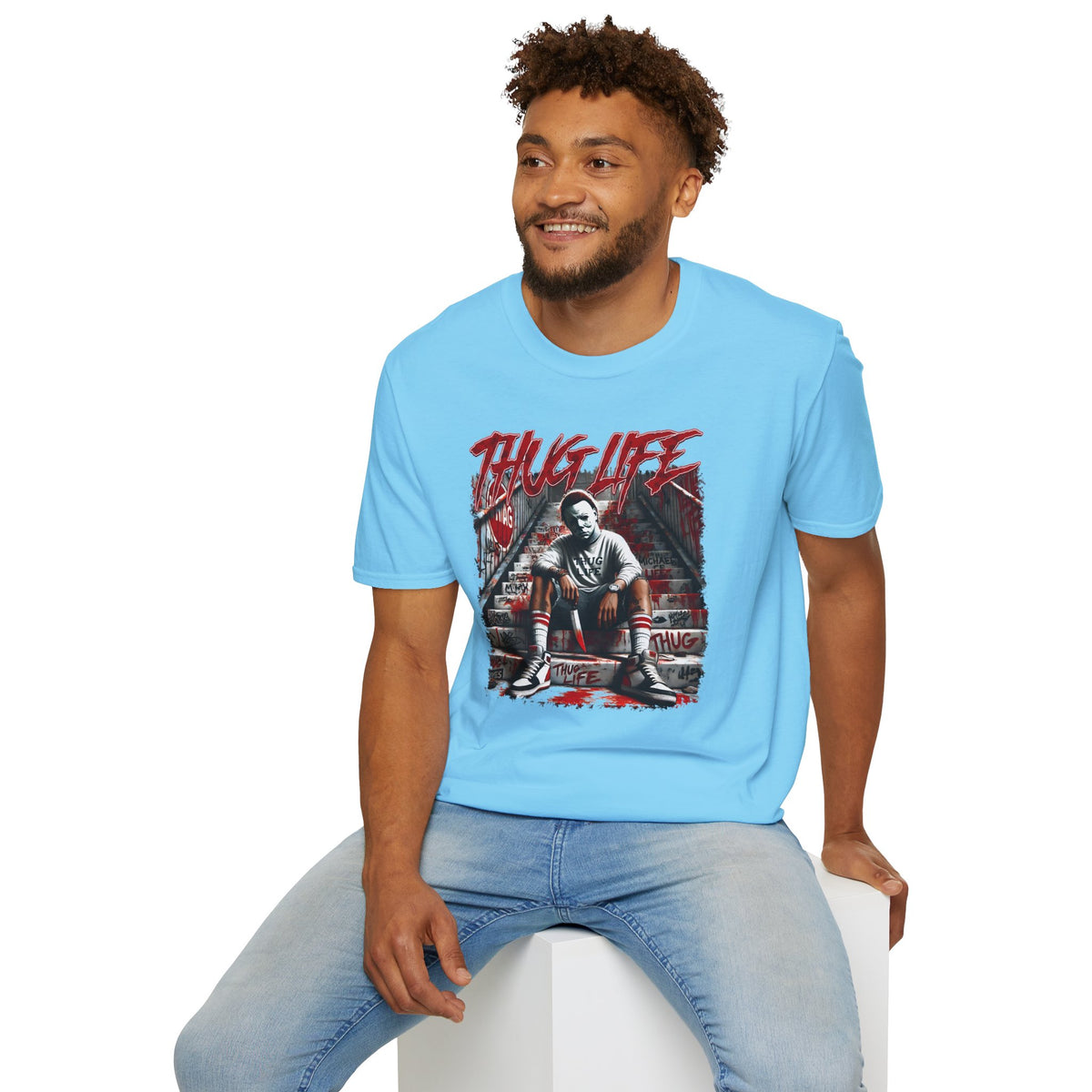 Halloween T-Shirt, Scary Movie Tee, Halloween Shirt, Horror Movie Fan Gift, Horror Movie Characters Shirt