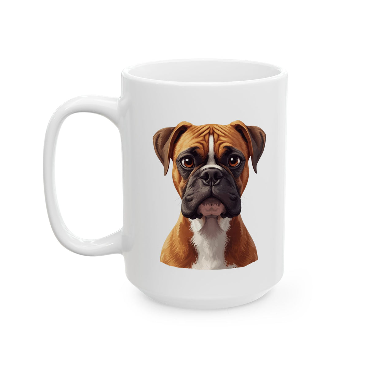 Boxer Dog Mug, Boxer Coffee Mug, Dog Lover Mug, Pet Parent Gift, Boxer Mom Dad Cup 11oz or 15oz, Dog Lover Gift