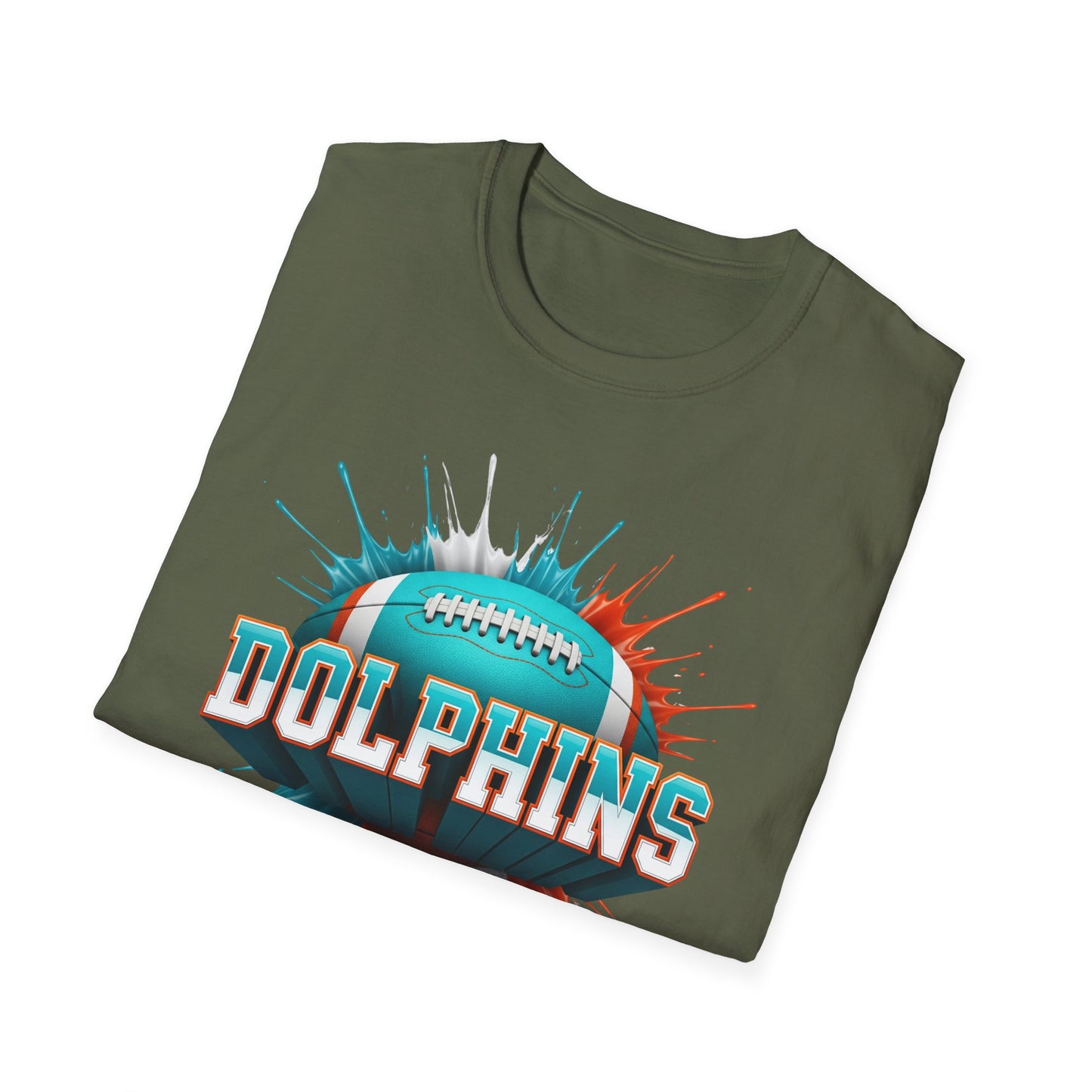 Miami Football Unisex T-Shirt, Miami Team Tee, Football Gift for Miami Fans, Game Day Shirt, Sports Fan Apparel, Football Tee