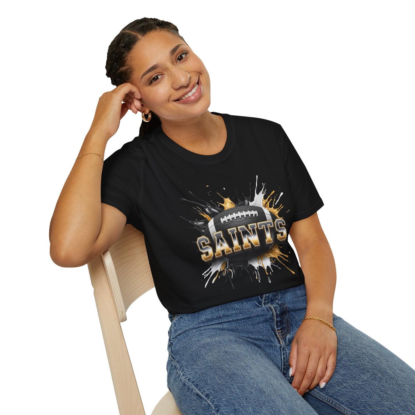 New Orleans Football Unisex T-Shirt, New Orleans Team Tee, Football Gift for New Orleans Fans, Game Day Shirt, Sports Fan Apparel Tee