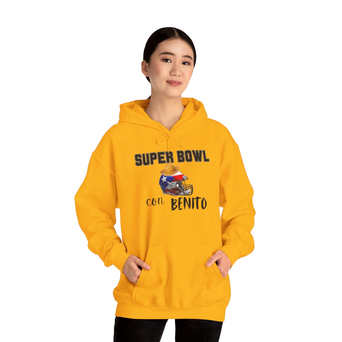 Benito Bowl Halftime Shirt 2026 Hoodie, Benito Bowl Hooded Sweatshirt, Football Fan Gift, Puerto Rico Heritage Hoodie, Boriqua Pride Gift