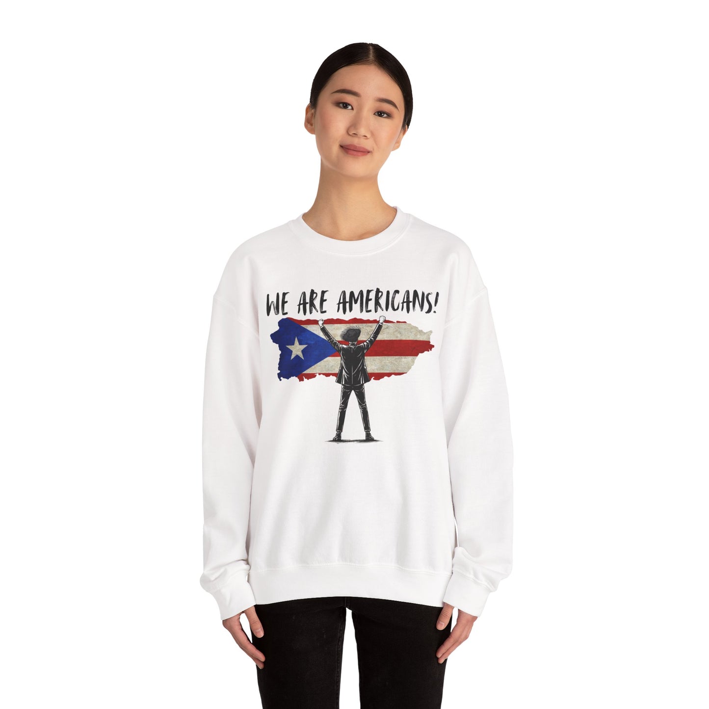 Benito We are Americans Sweatshirt, Benito Bowl, Football Fan Gift, Puerto Rico Boricua Heritage Culture Pride sweatshirt