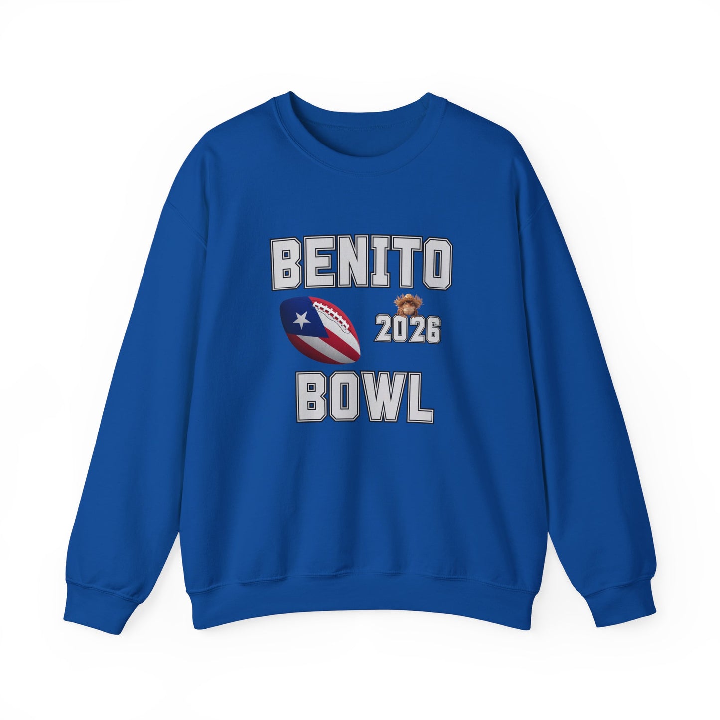 Benito Bowl Halftime 2026 Sweatshirt, Benito Bowl Shirt, Football Fan Gift, Puerto Rico Heritage Sweatshirt, Boriqua Pride Gift