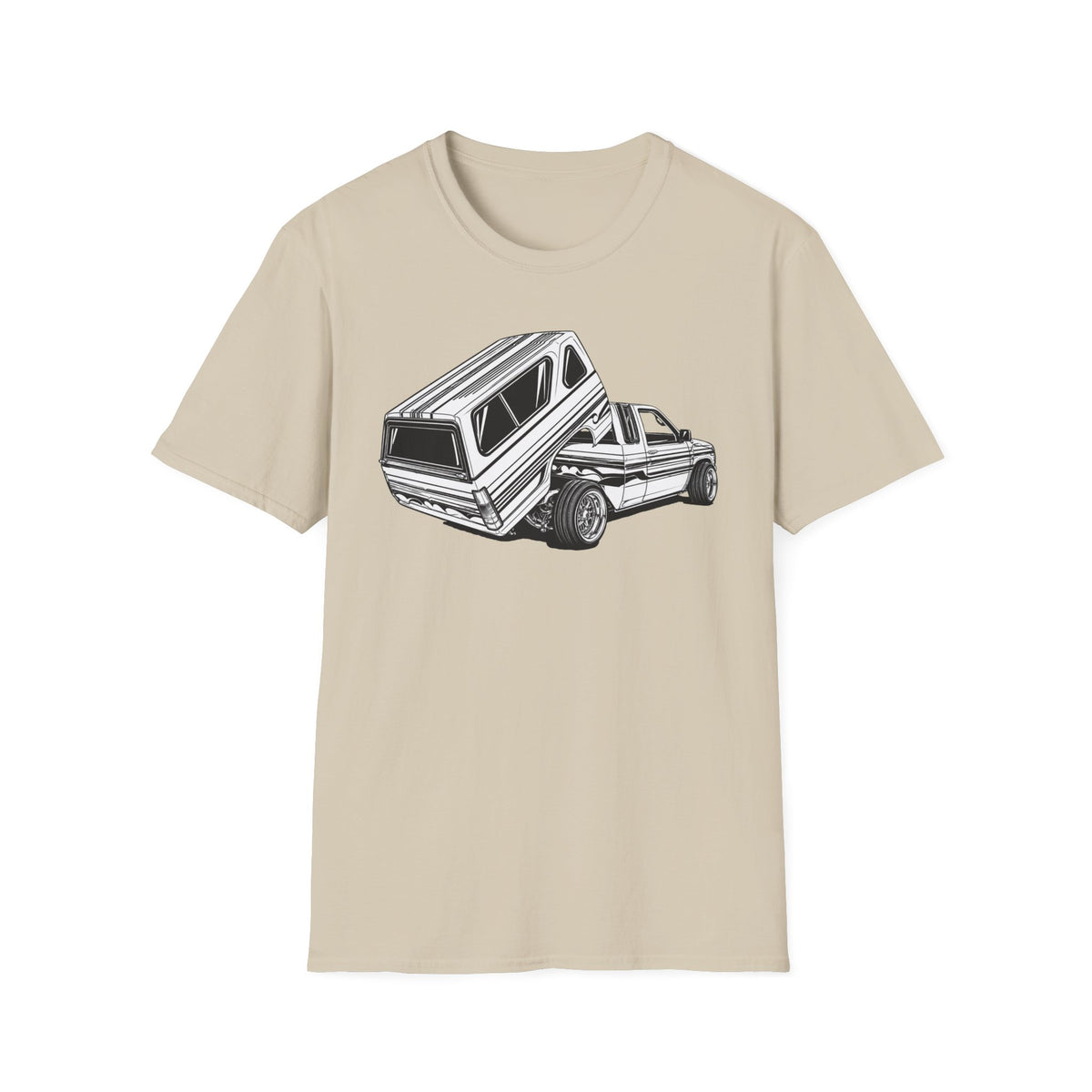 Mini Truck Lowrider Shirt, Lowrider Bed Dancer Truck T-Shirt, Custom Lowered Truck Tee, Car Enthusiast Gift