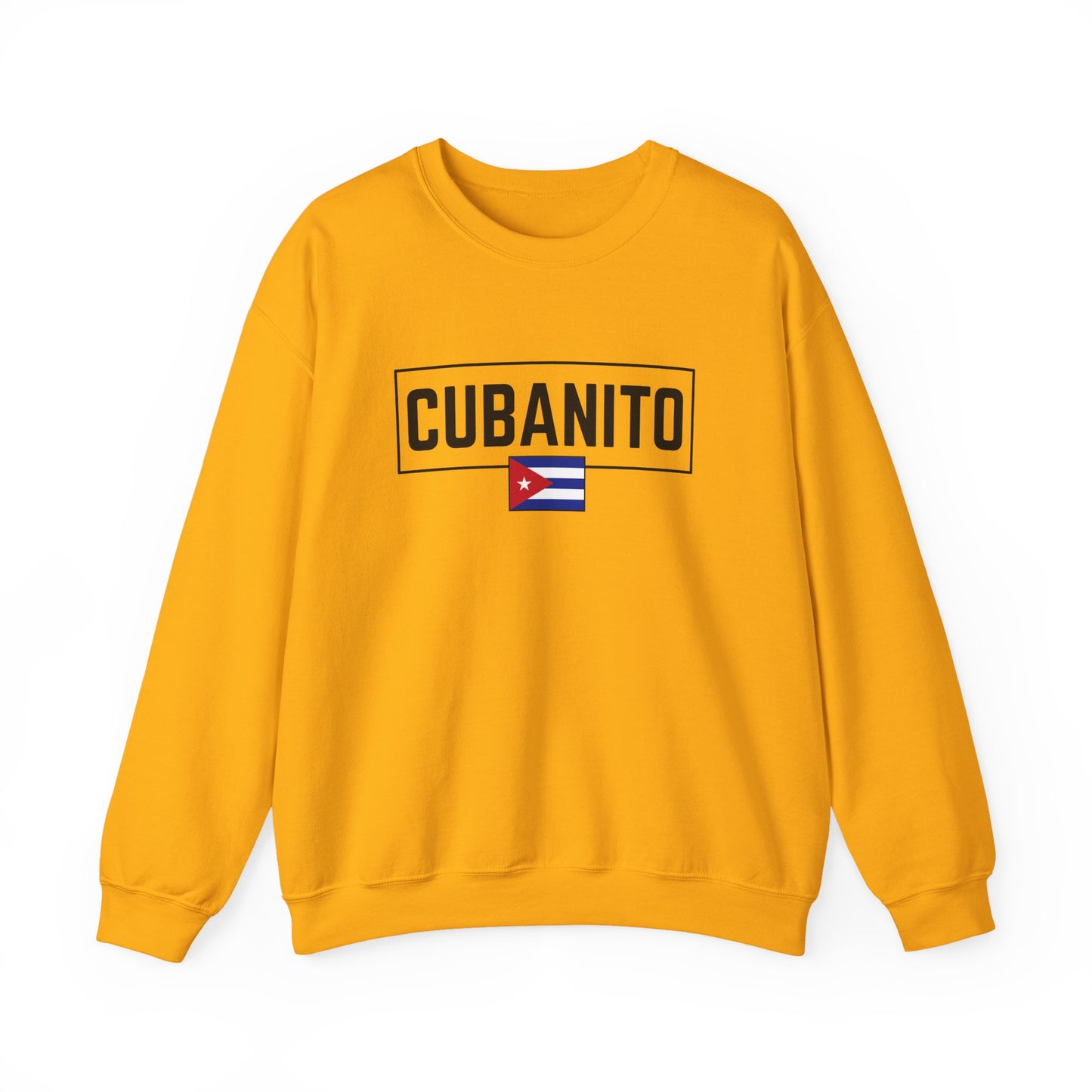 CUBANITO Sweatshirt – Cuban Flag Sweatshirt for Men, Latino Pride Sweatshirt, Cuba Heritage Top, Cuban Culture Graphic Sweatshirt