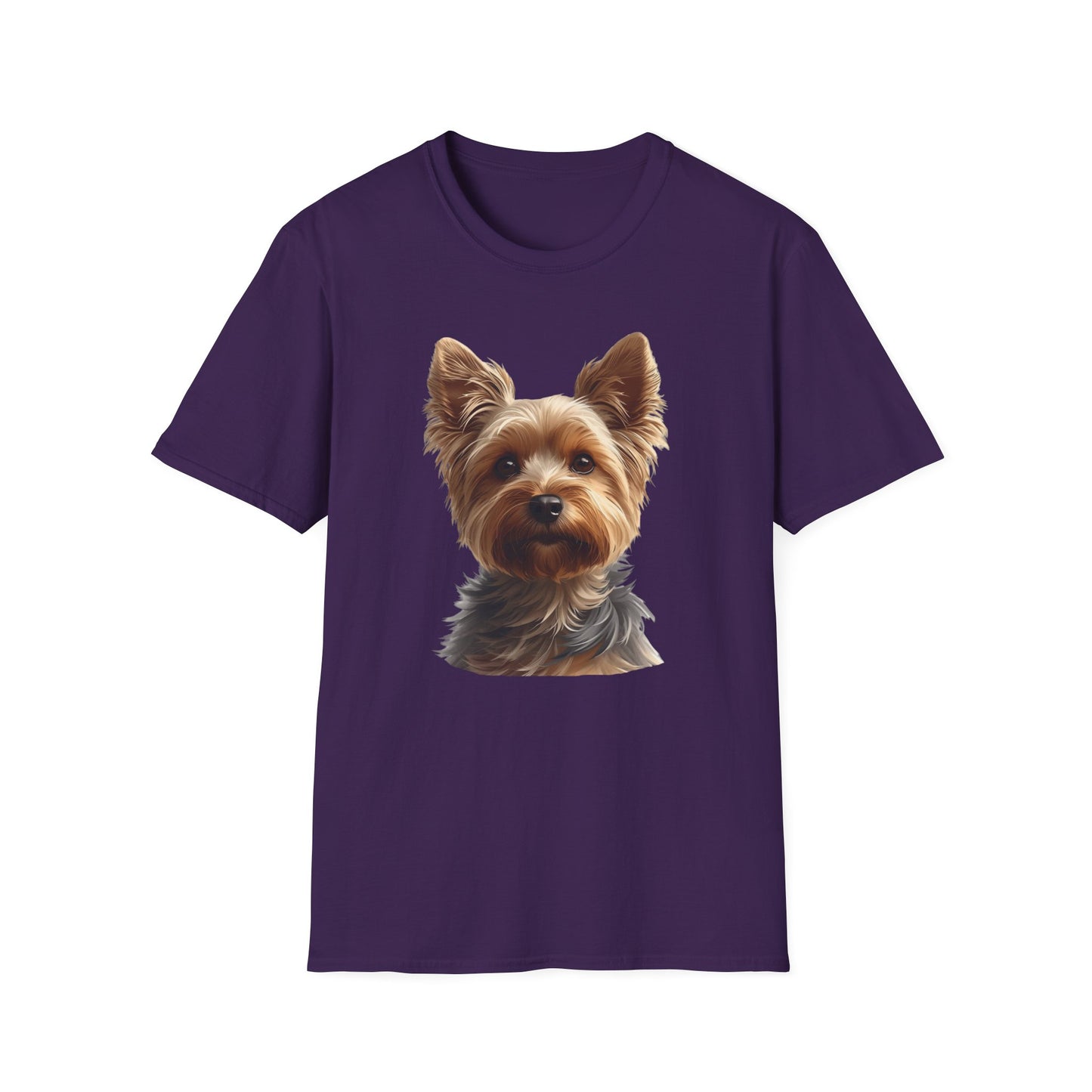 Yorkshire Terrier Dog Portrait Shirt – Yorkie Dog Lover Gift, Cute Dog Mom Tee, Dog Dad Shirt, Pet Breed Apparel