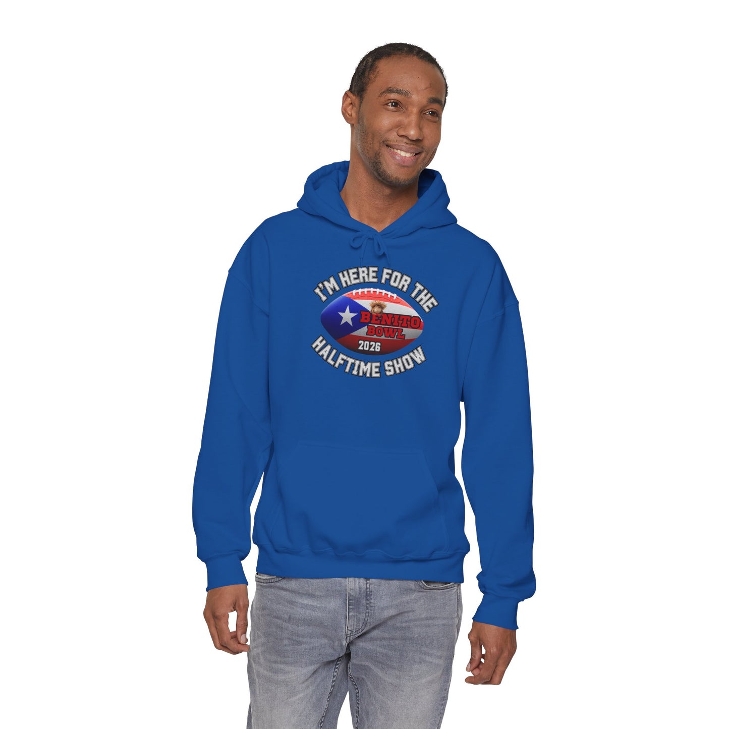 Benito Bowl Halftime Shirt 2026 Hoodie, Benito Bowl Hooded Sweatshirt, Football Fan Gift, Puerto Rico Heritage Hoodie, Boriqua Pride Gift