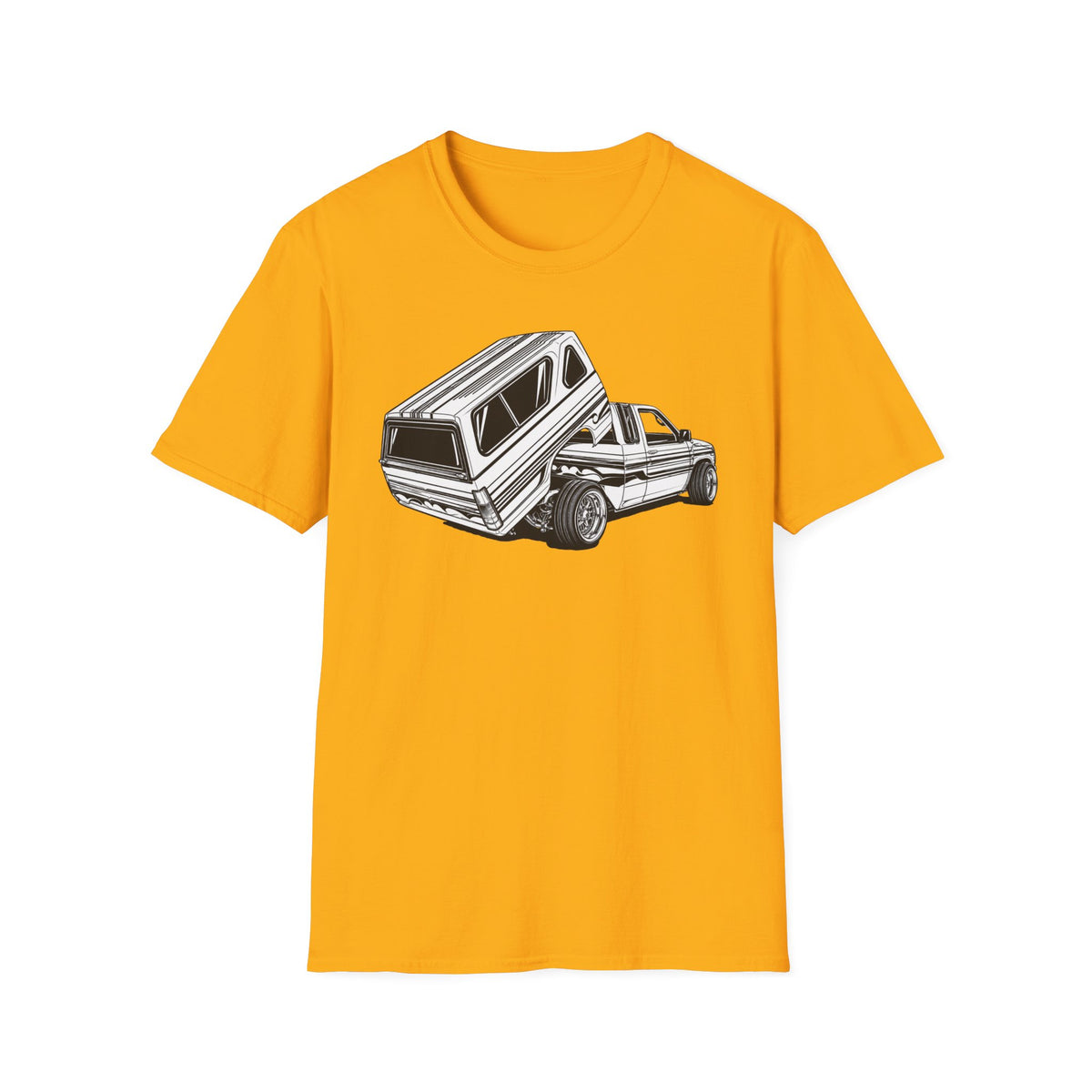 Mini Truck Lowrider Shirt, Lowrider Bed Dancer Truck T-Shirt, Custom Lowered Truck Tee, Car Enthusiast Gift