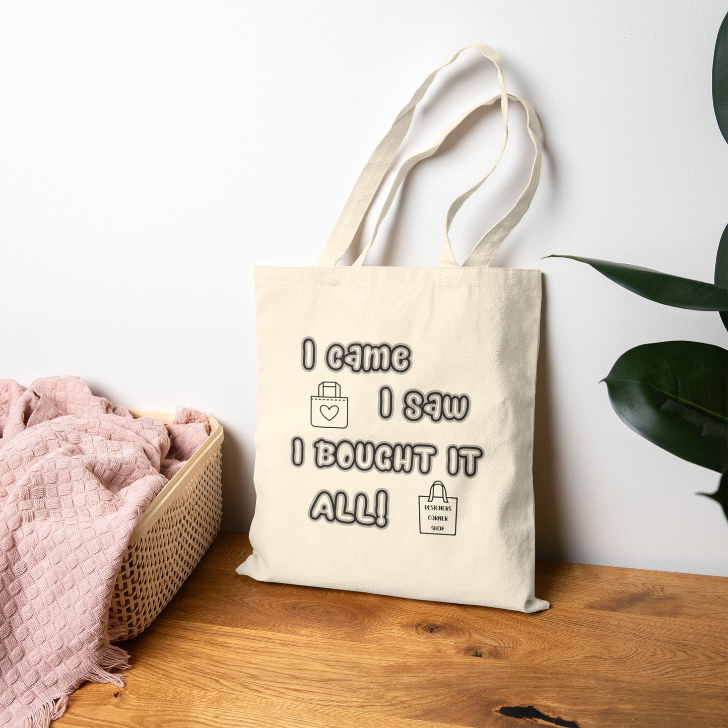 I came, I saw, I bought it all! Tote Bag, Funny Gifts for shoppers, Shopping Tote, Mother's Day Gift, Mom gift, Funny tote bag, Grandma Gift