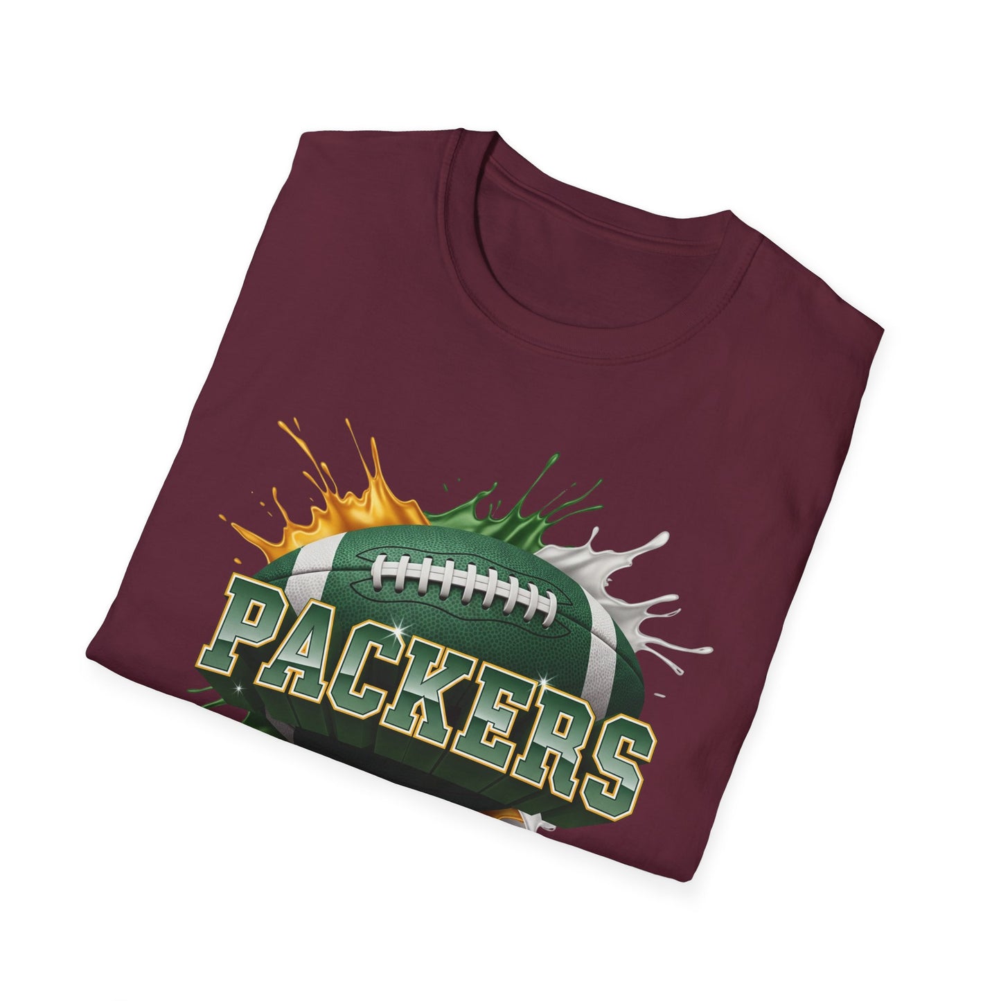 Green Bay Football Unisex T-Shirt, Green Bay Team Tee, Football Gift for Green Bay Fans, Game Day Shirt, Sports Fan Apparel Football Tee