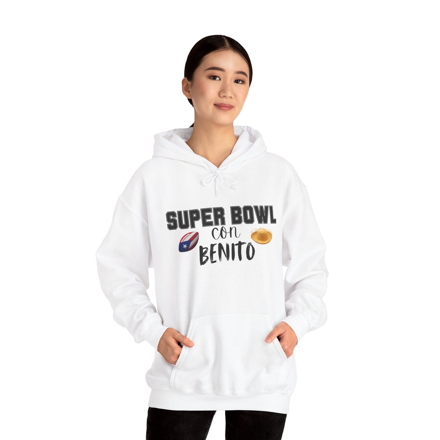 Benito Bowl Halftime Shirt 2026 Hoodie, Benito Bowl Hooded Sweatshirt, Football Fan Gift, Puerto Rico Heritage Hoodie, Boriqua Pride Gift