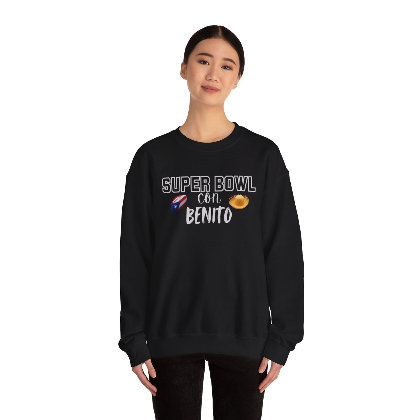 Benito Bowl Halftime 2026 Sweatshirt, Benito Bowl Shirt, Football Fan Gift, Puerto Rico Heritage Sweatshirt, Boriqua Pride Gift