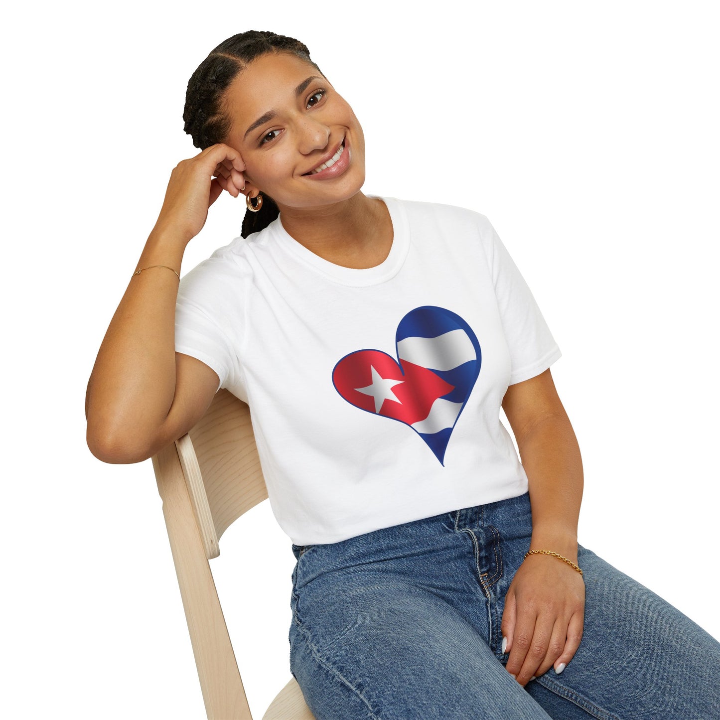 Cuba in my Heart T-Shirt, Cuba Shirt, Cuban Gift, Cuban Flag Shirt, Cubano Shirt, Cuban Flag shirt, Mother's Day Gift, Father's Day Gift