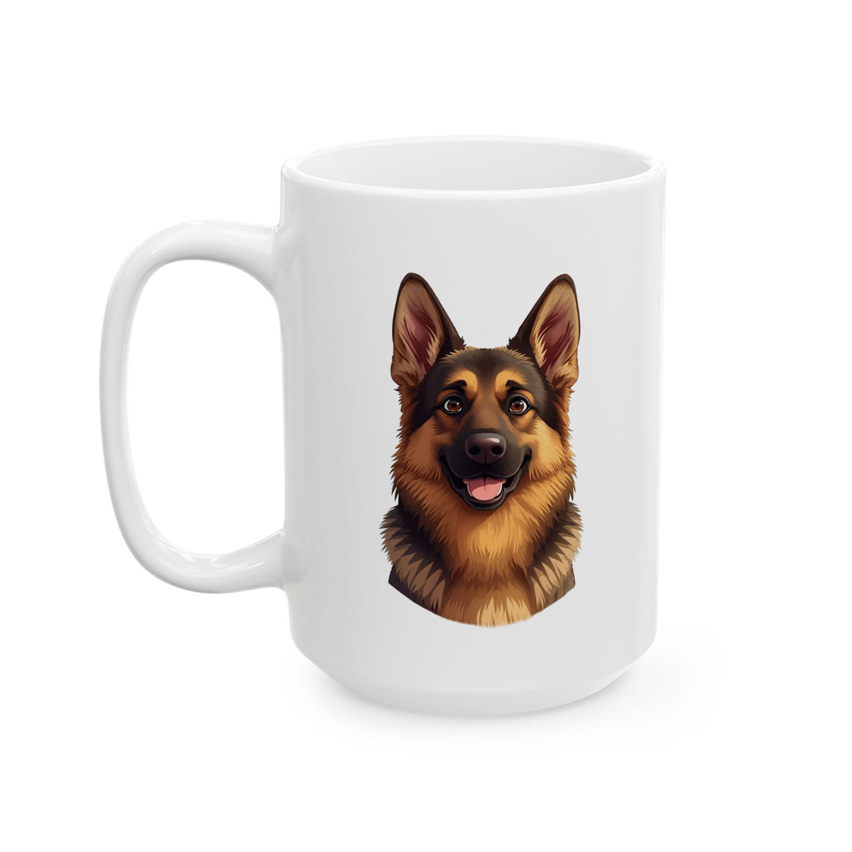 German Shepherd Coffee Mug, Dog Lover Mug, Pet Parent Gift, German Shepherd Mom Dad Cup 11oz or 15oz, Dog Lover Gift
