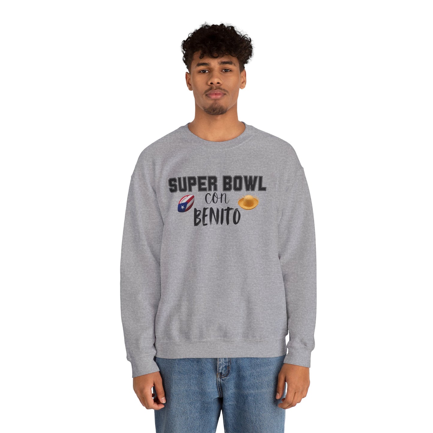 Benito Bowl Halftime 2026 Sweatshirt, Benito Bowl Shirt, Football Fan Gift, Puerto Rico Heritage Sweatshirt, Boriqua Pride Gift