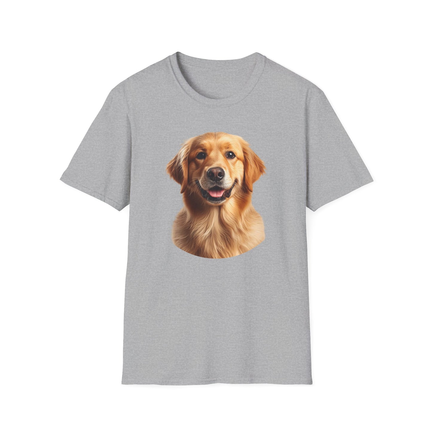 Golden Retriever Dog Portrait Shirt – Lab Dog Lover Gift, Cute Dog Mom Tee, Dog Dad Shirt, Pet Breed Apparel