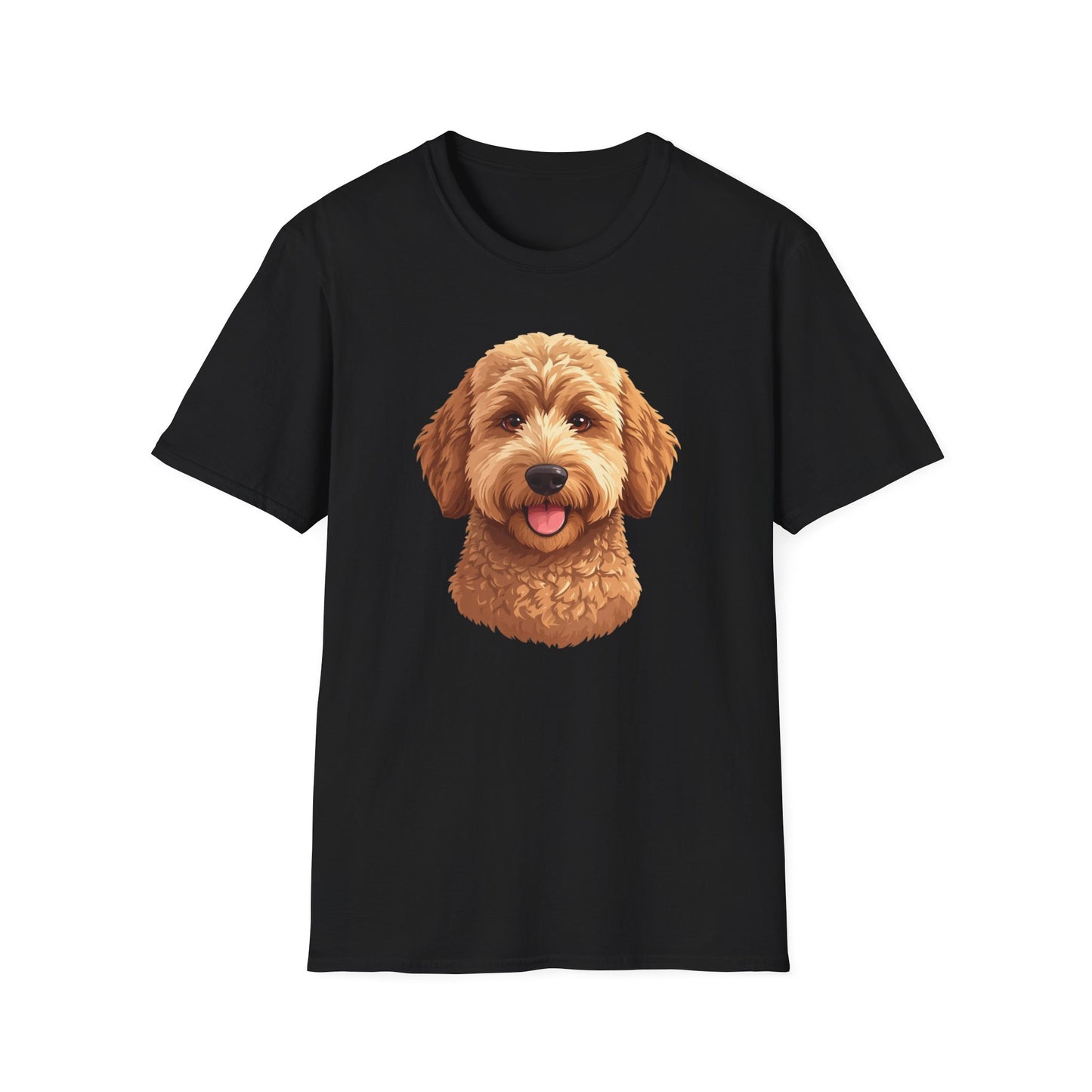 Goldendoodle Dog Portrait Shirt – Goldendoodle Dog Lover Gift, Cute Dog Mom Tee, Dog Dad Shirt, Pet Breed Apparel