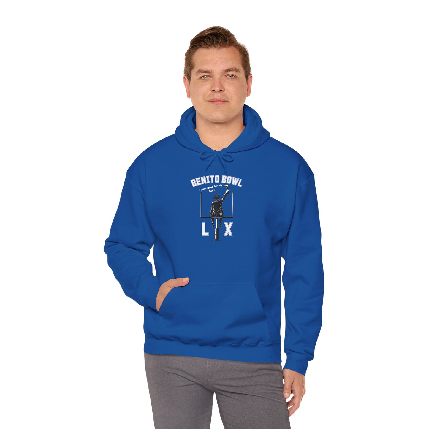 Benito Bowl LX Witnessed History Live Halftime Hoodie, Football Fan Gift, Benito Hoodie, Puerto Rico Boricua Heritage