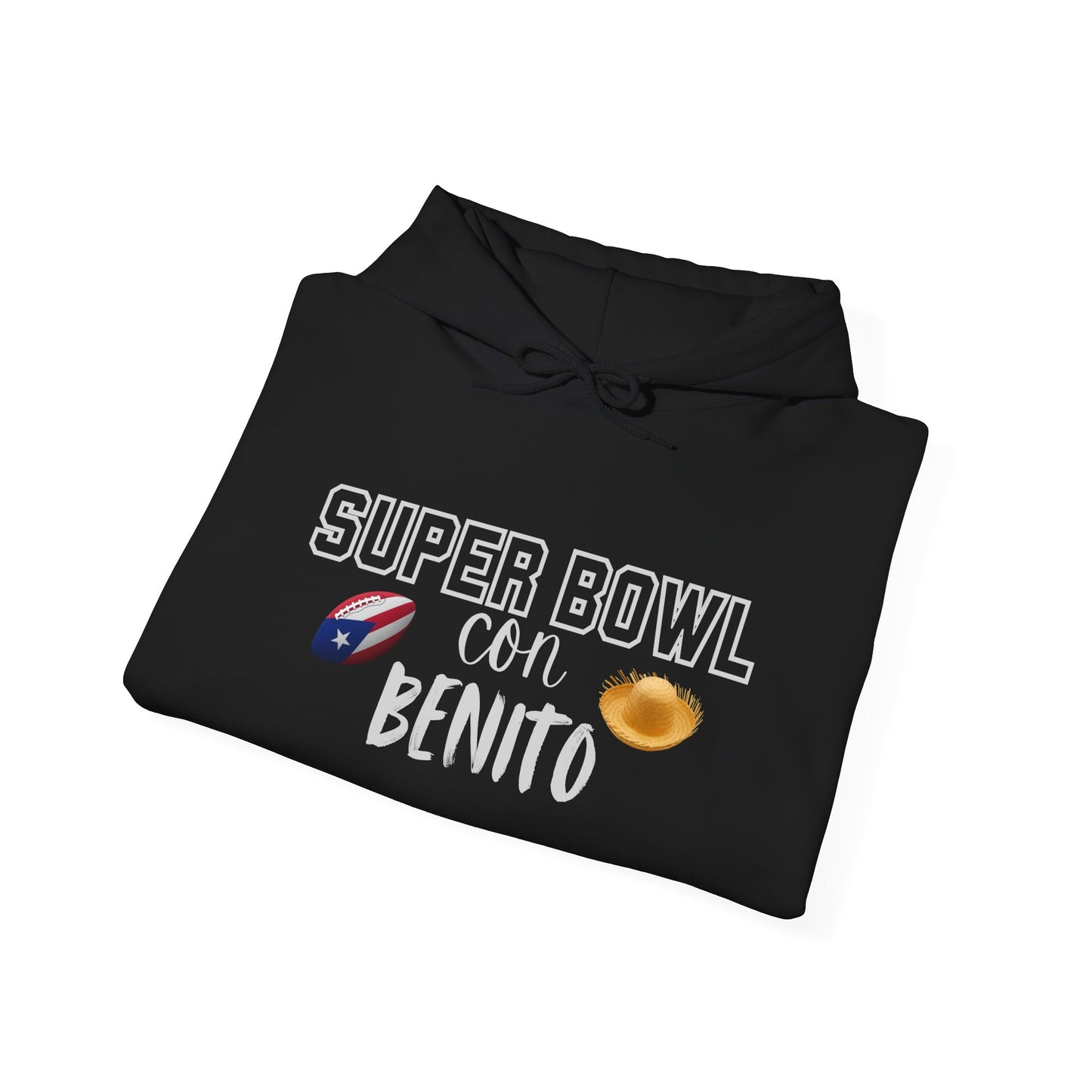Benito Bowl Halftime Shirt 2026 Hoodie, Benito Bowl Hooded Sweatshirt, Football Fan Gift, Puerto Rico Heritage Hoodie, Boriqua Pride Gift