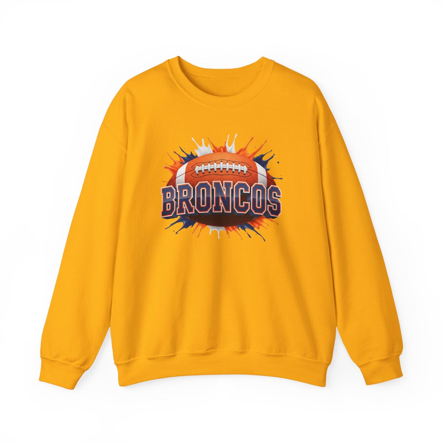 Denver Football Sweatshirt, Denver Team Sweatshirt, Football Gift for Denver Fans, Game Day Sports Fan Football Apparel