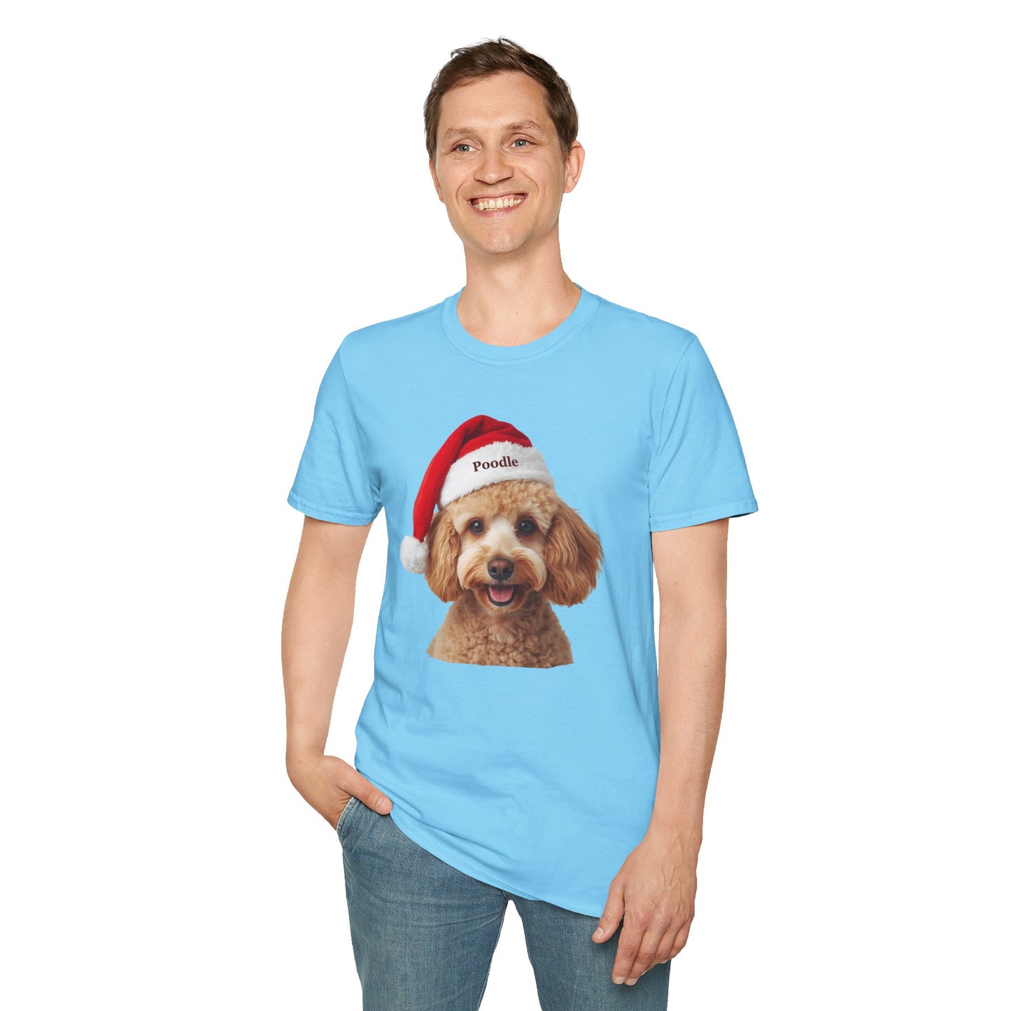 Poodle Dog Portrait Shirt – Poodle Dog Lover Gift, Cute Dog Mom Tee, Dog Dad Shirt, Pet Breed Apparel