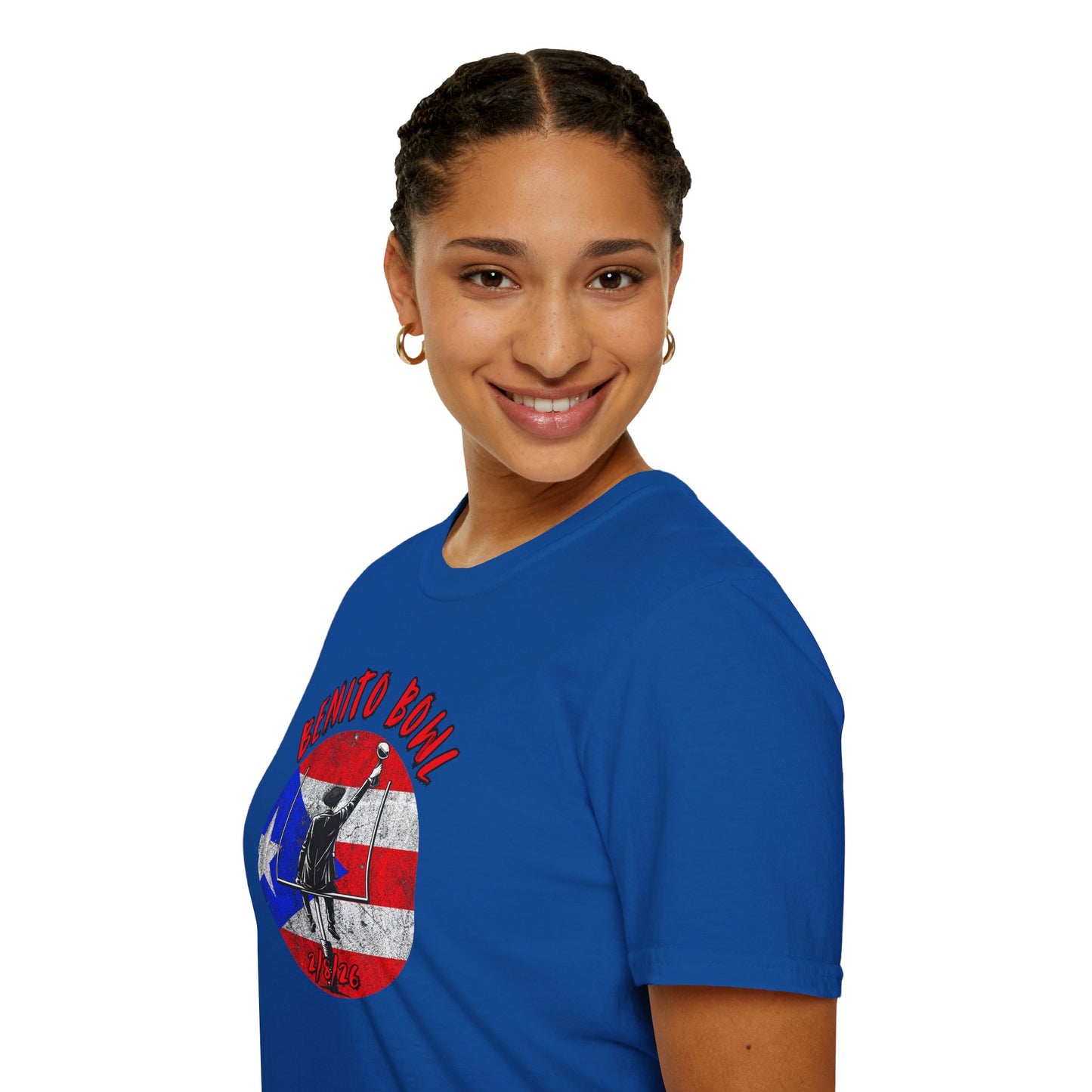 Benito Bowl 2/8/26 T-Shirt – Puerto Rico Heritage Tee, Boricua Pride Football Fan Shirt