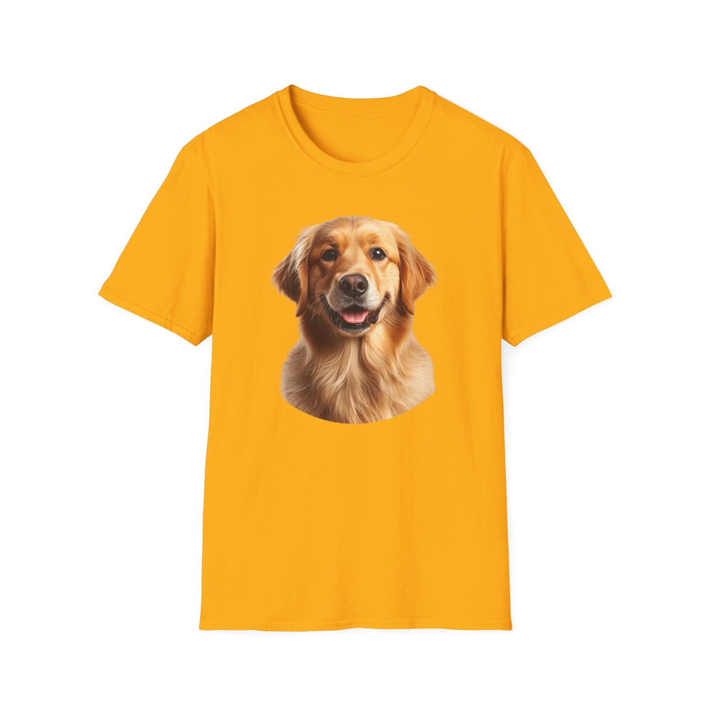 Golden Retriever Dog Portrait Shirt – Lab Dog Lover Gift, Cute Dog Mom Tee, Dog Dad Shirt, Pet Breed Apparel