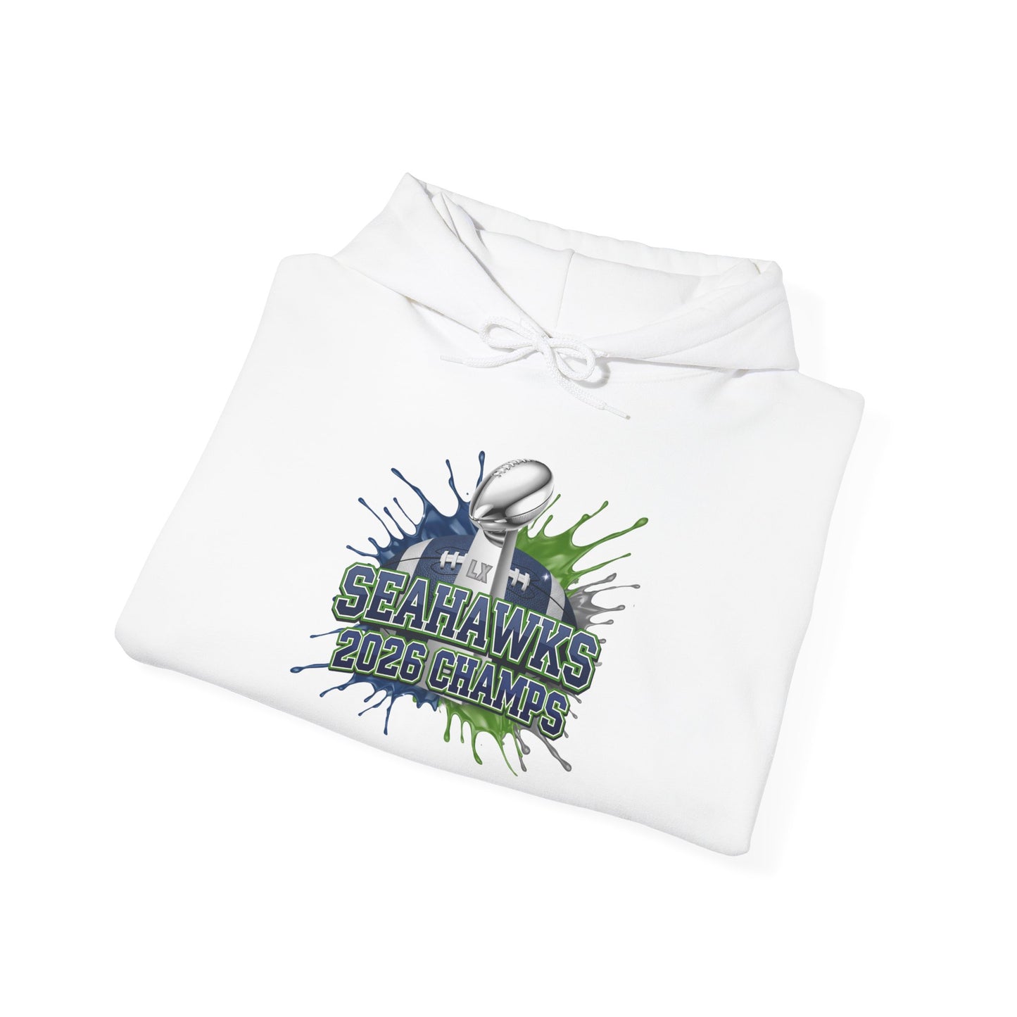 Seahawks 2026 Champions Hoodie – Seahawks Football 12s Fan Hoodie, 2026 football Champs, Football Gift