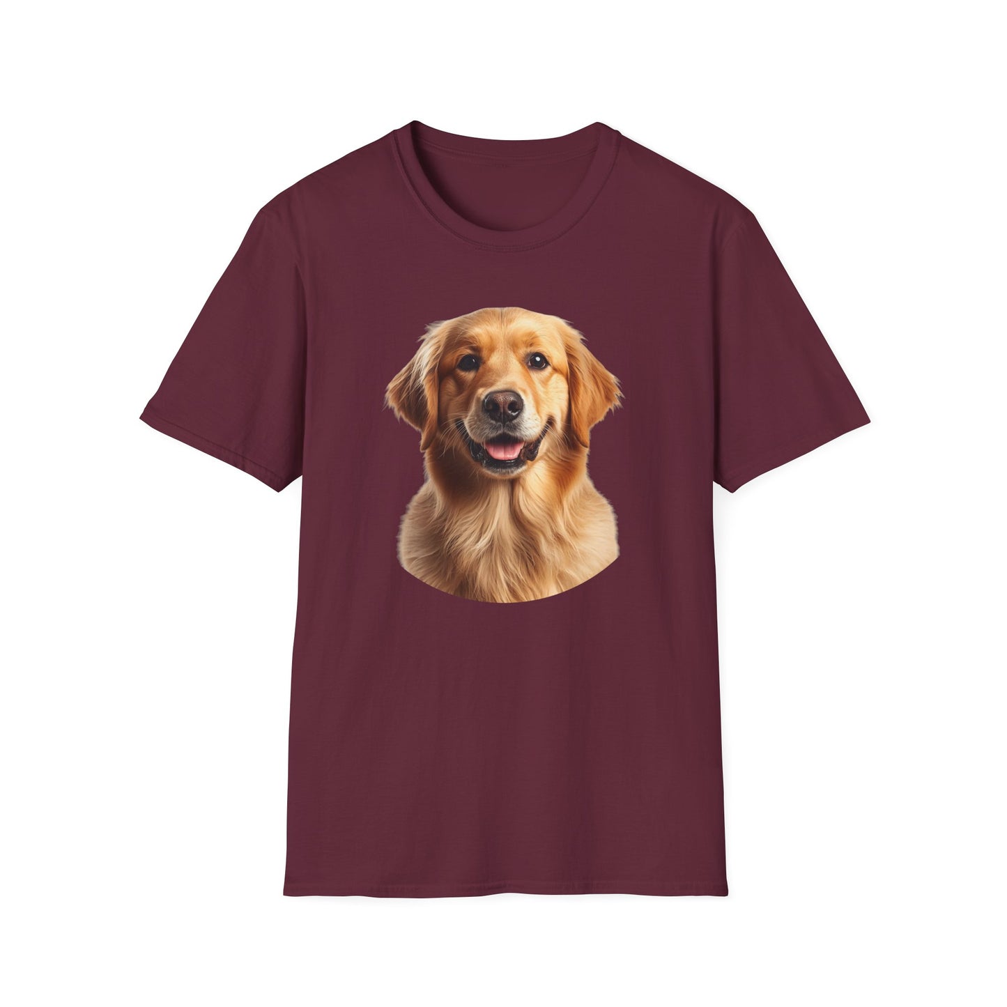 Golden Retriever Dog Portrait Shirt – Lab Dog Lover Gift, Cute Dog Mom Tee, Dog Dad Shirt, Pet Breed Apparel