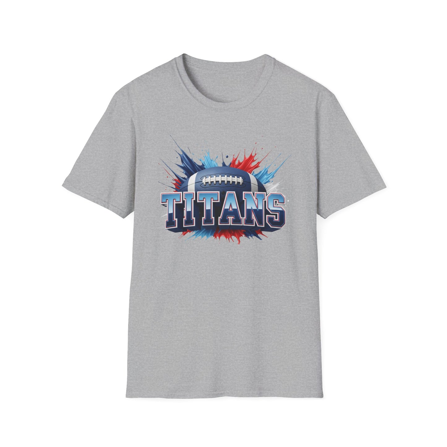 Tennessee Football Unisex T-Shirt, Tennessee Team Tee, Football Gift for Tennessee Fans, Game Day Shirt, Sports Fan Football Apparel