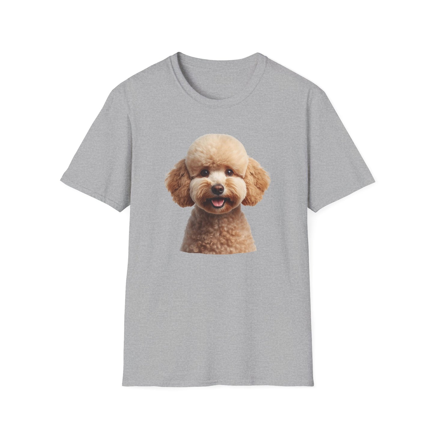 Poodle Dog Portrait Shirt – Poodle Dog Lover Gift, Cute Dog Mom Tee, Dog Dad Shirt, Pet Breed Apparel