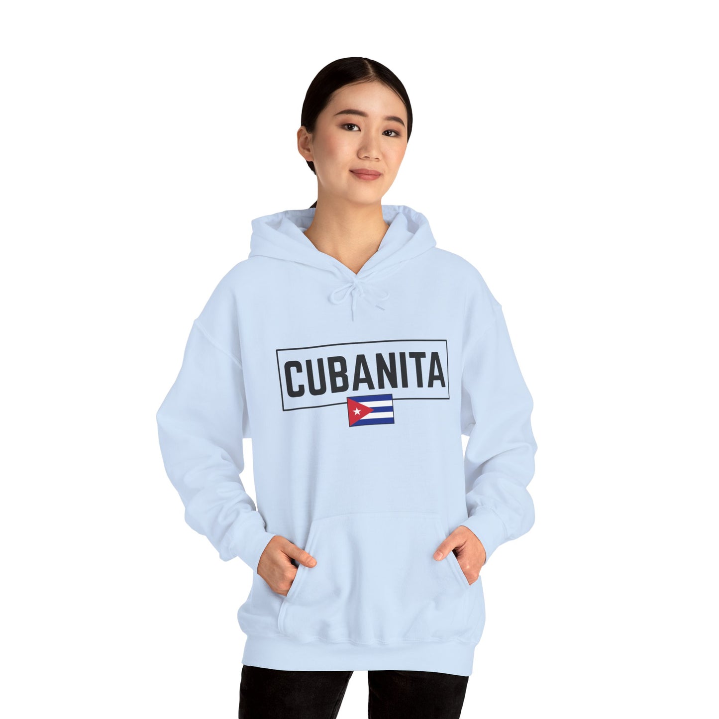 CUBANITA Hoodie – Cuban Flag Hoodie for Women, Latina Pride Hoodie, Cuba Heritage Top, Cuban Culture Graphic Hoodie