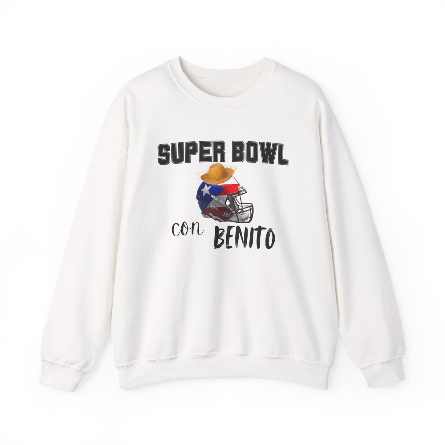 Benito Bowl Halftime 2026 Sweatshirt, Benito Bowl Shirt, Football Fan Gift, Puerto Rico Heritage Sweatshirt, Boriqua Pride Gift