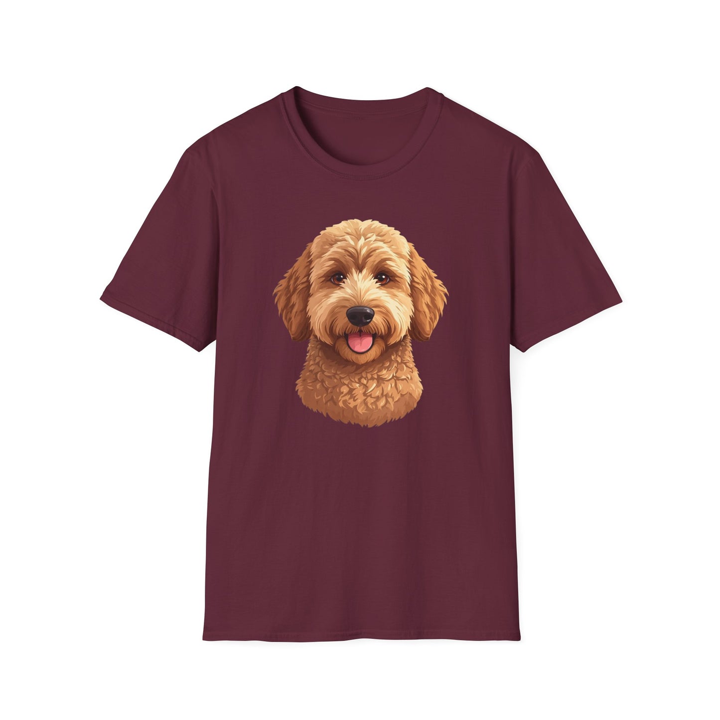 Goldendoodle Dog Portrait Shirt – Goldendoodle Dog Lover Gift, Cute Dog Mom Tee, Dog Dad Shirt, Pet Breed Apparel