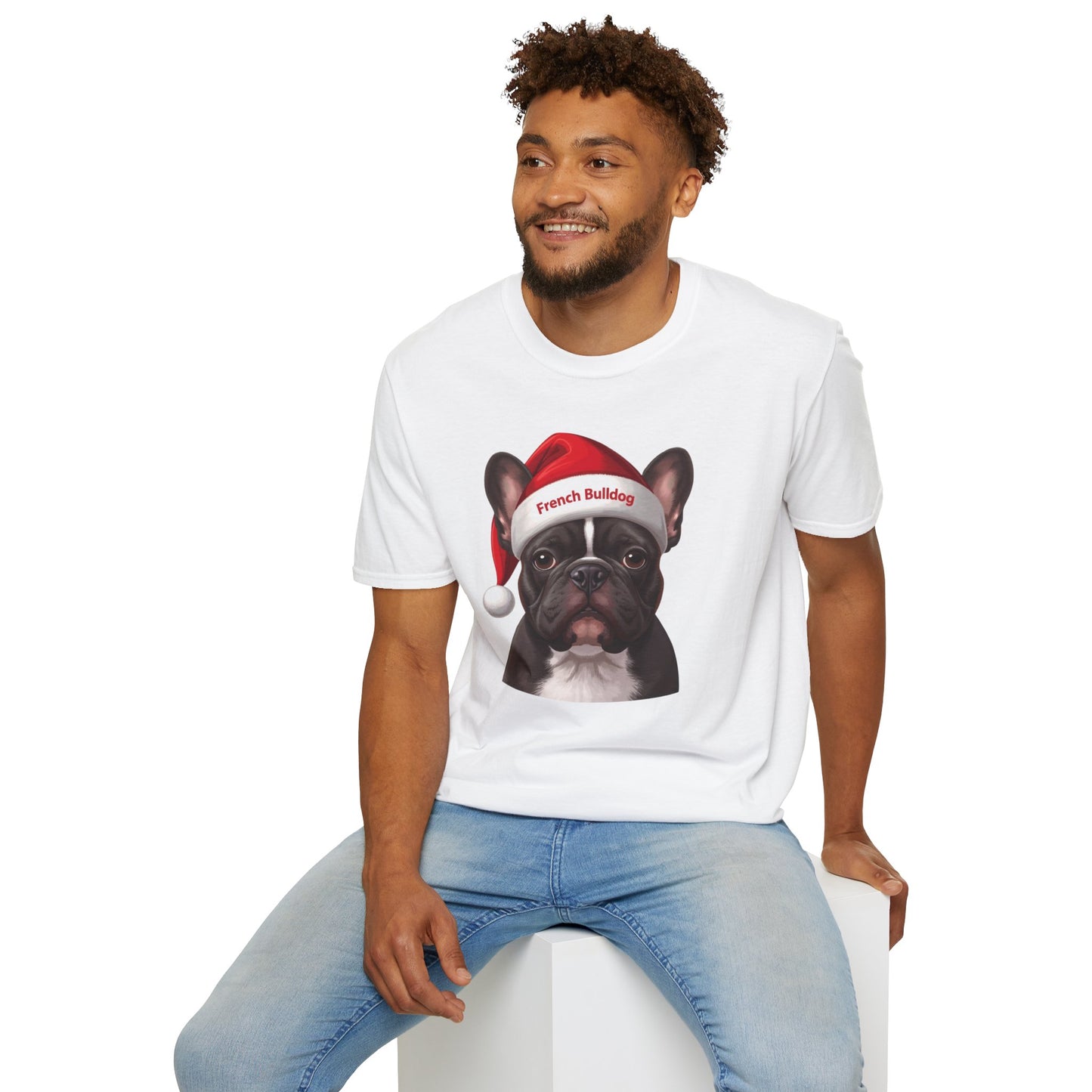 French Bulldog Dog Portrait Shirt – Frenchie Dog Lover Gift, Cute Dog Mom Tee, Dog Dad Shirt, Pet Breed Apparel
