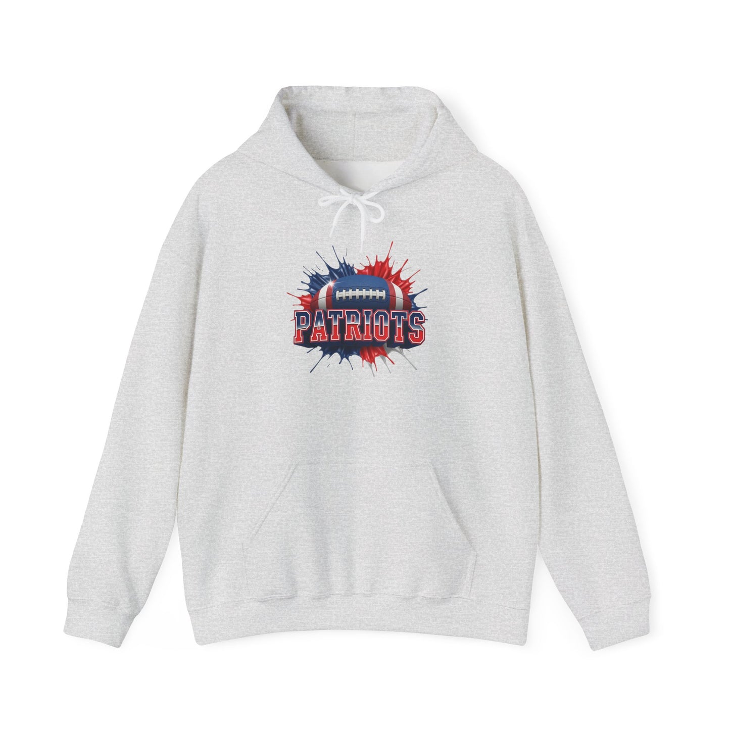 New England Football Hoodie, New England Team Hoodie, Football Gift for New England Fans, Game Day Sports Fan Apparel, Football Fan Gift