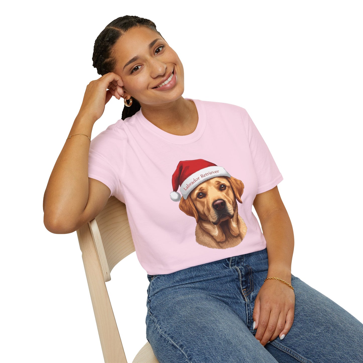 Labrador Retriever Dog Portrait Shirt – Lab Dog Lover Gift, Cute Dog Mom Tee, Dog Dad Shirt, Pet Breed Apparel