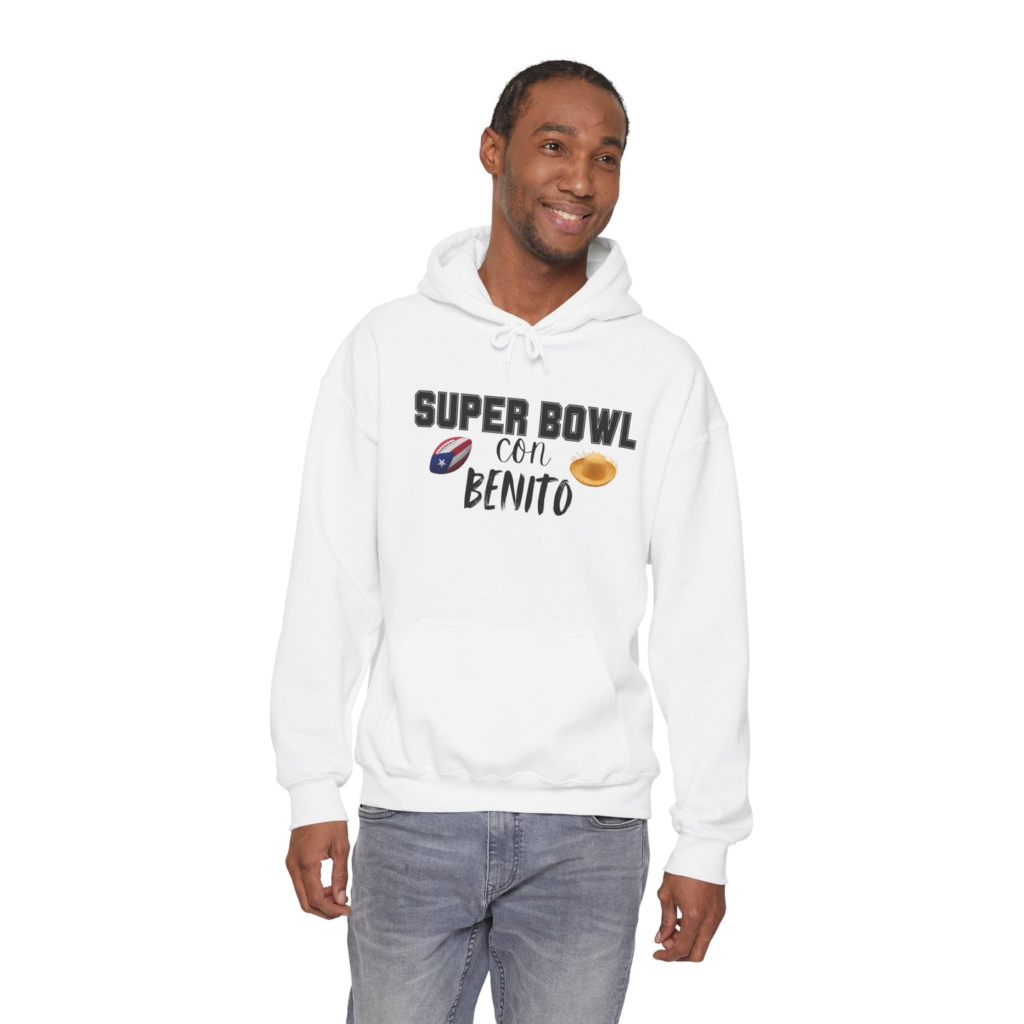 Benito Bowl Halftime Shirt 2026 Hoodie, Benito Bowl Hooded Sweatshirt, Football Fan Gift, Puerto Rico Heritage Hoodie, Boriqua Pride Gift